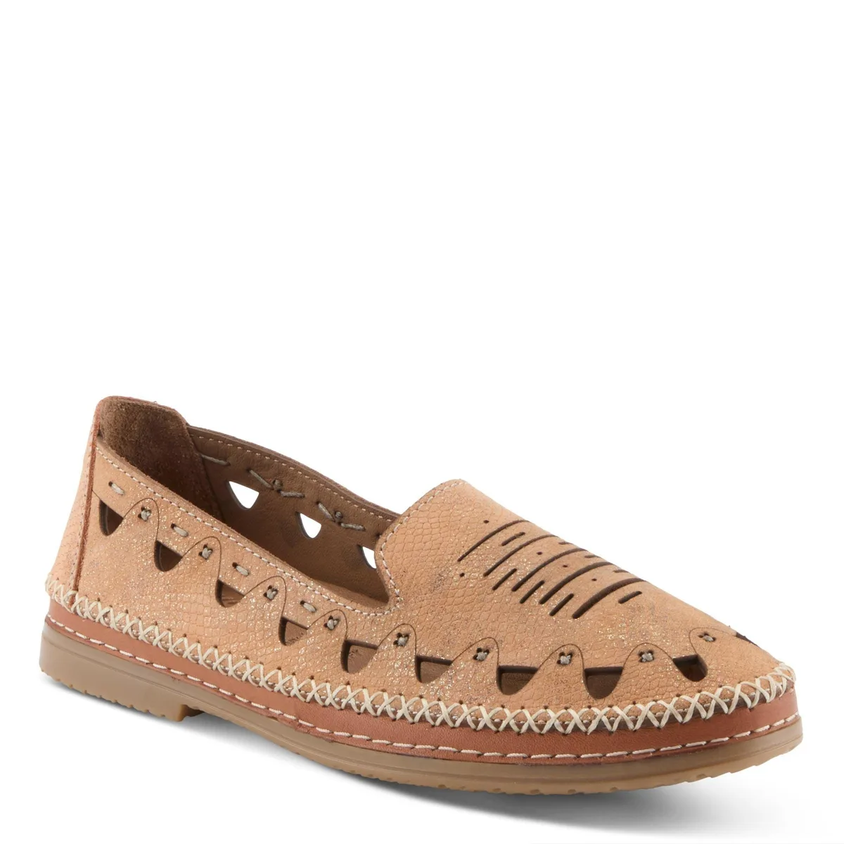 Anoura Slip-On with Breathable Laser-Cut Detail