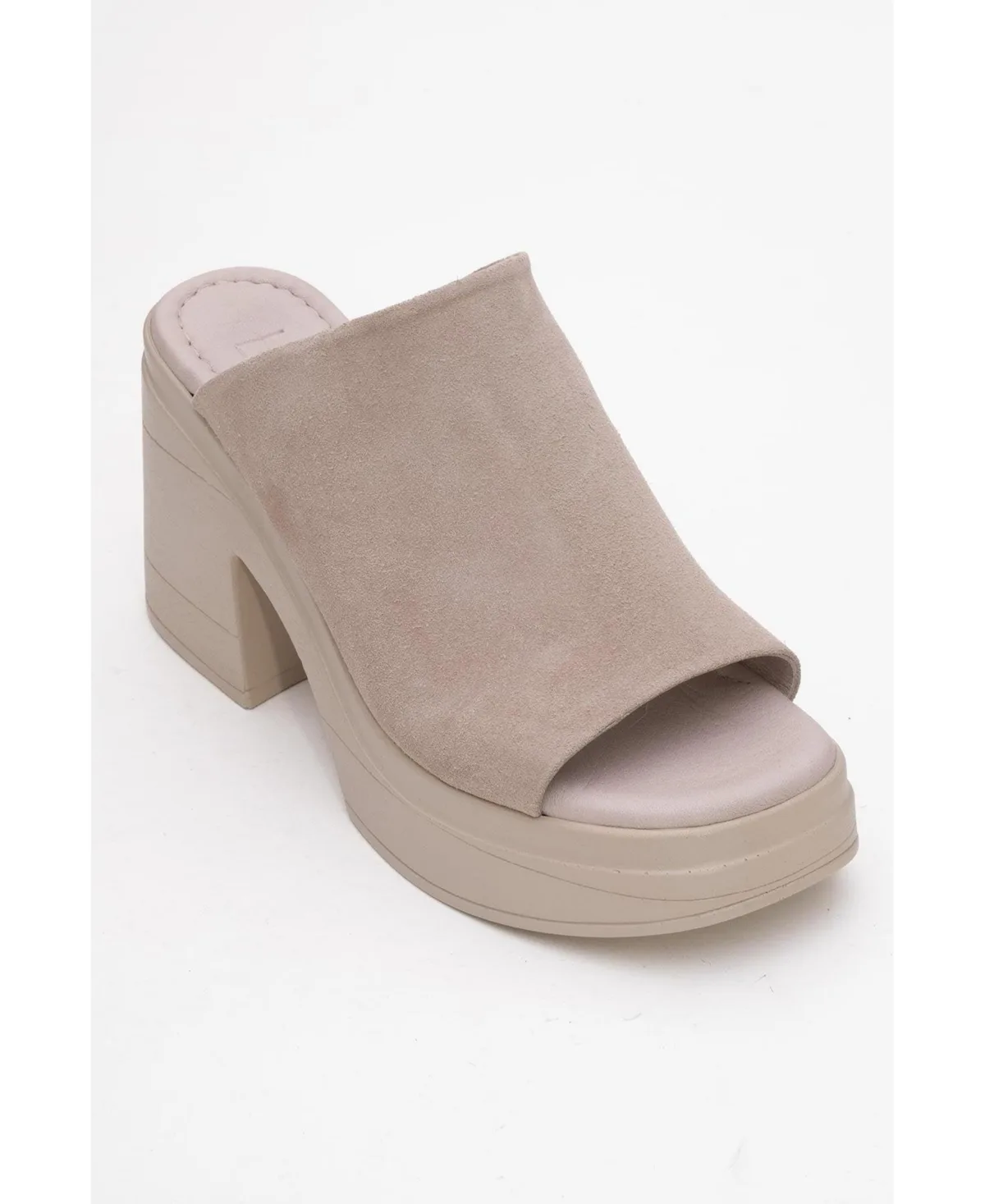 Nola Leather Platform Mules by Forever & Always Shoes