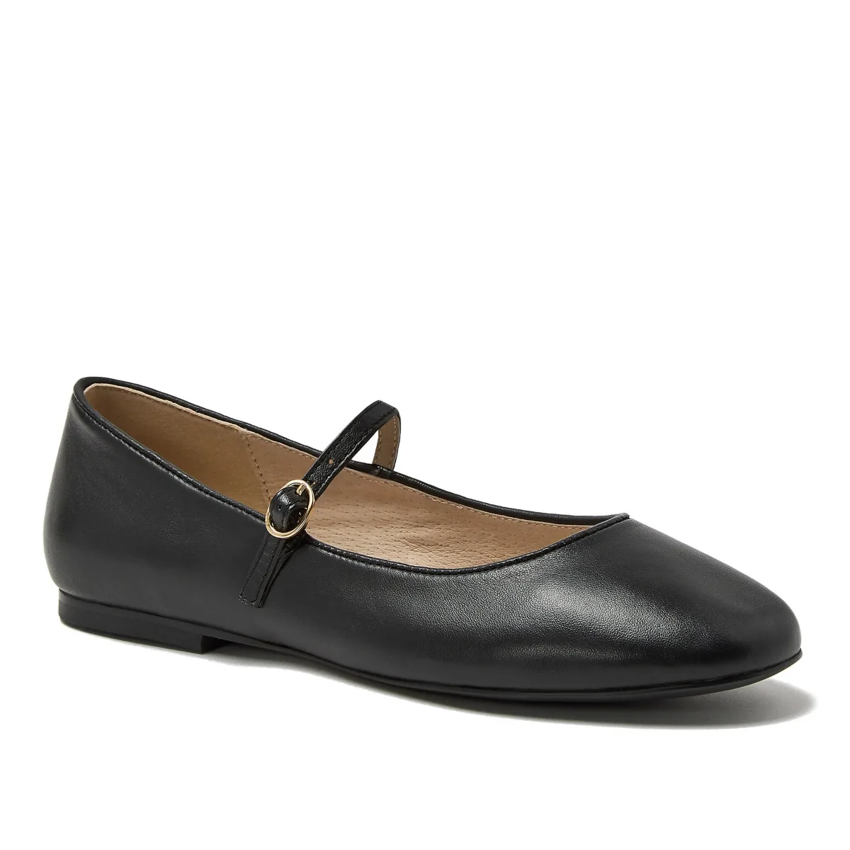 Classic Leather Mary Jane Flats