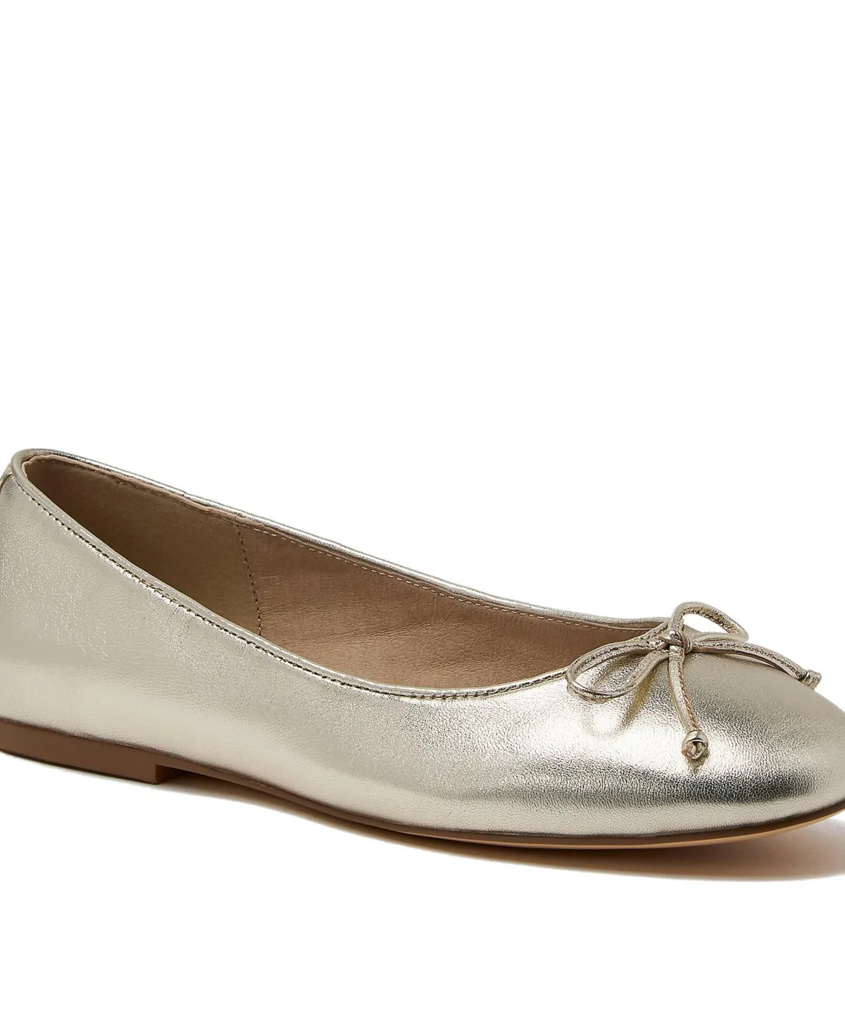 Essential Leather Ballet Flats by Lands' End