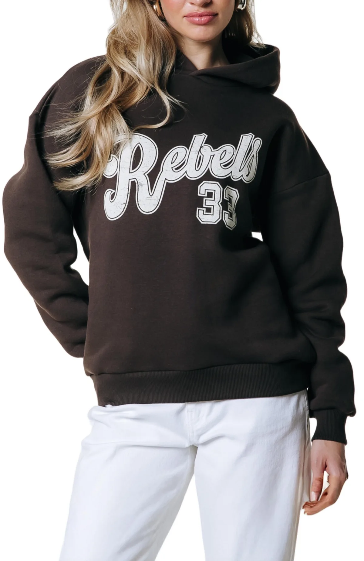 Rebel 33 Clean Hoodie by Colourful Rebel