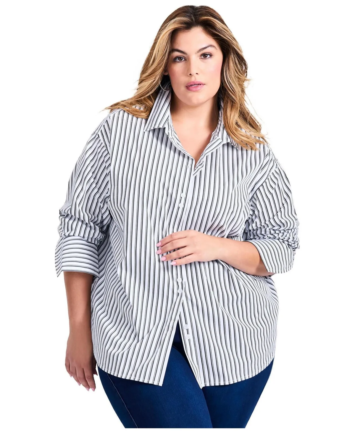 Breanna Classic Poplin Shirt