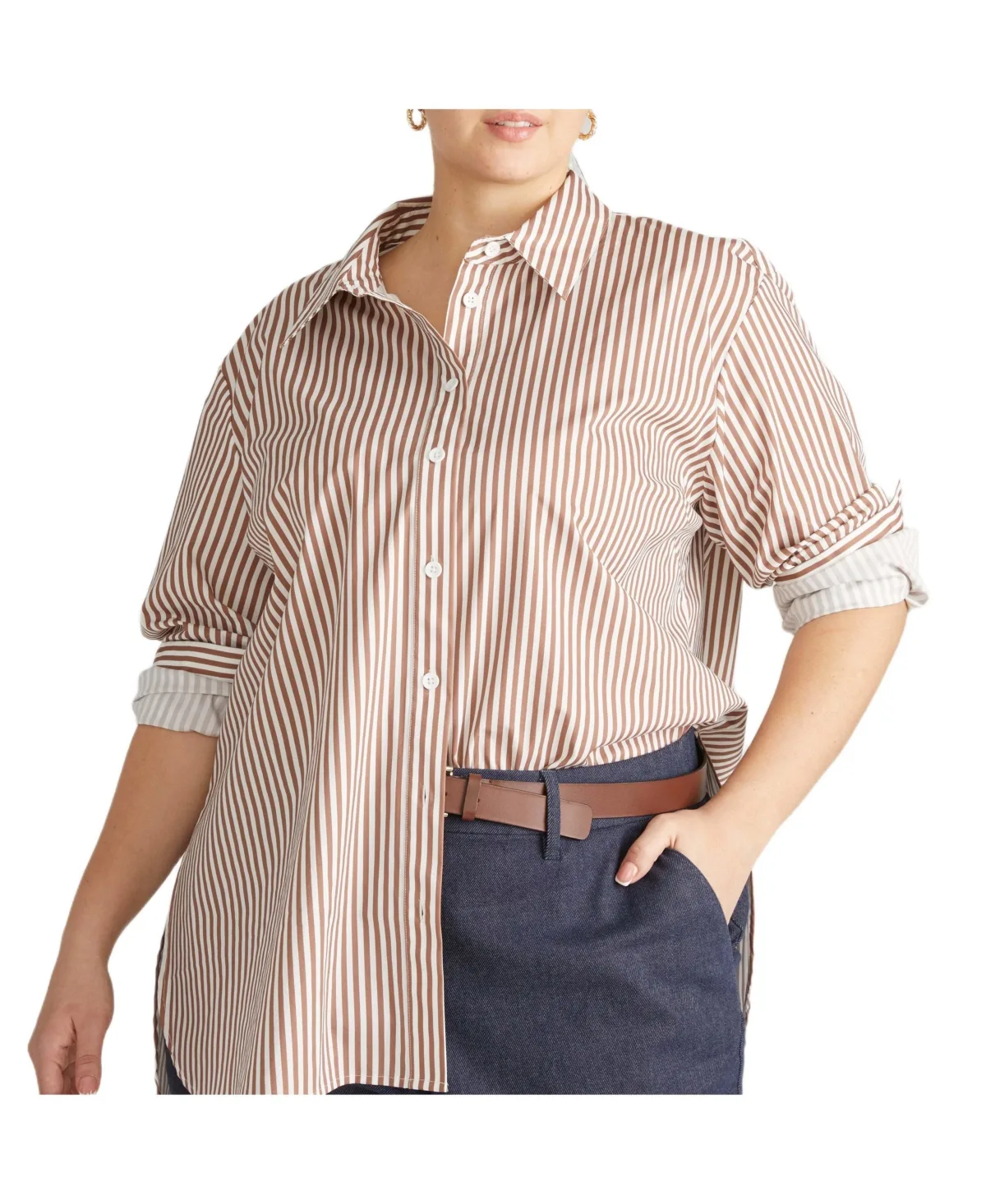 Artist Poplin Shirt by Universal Standard