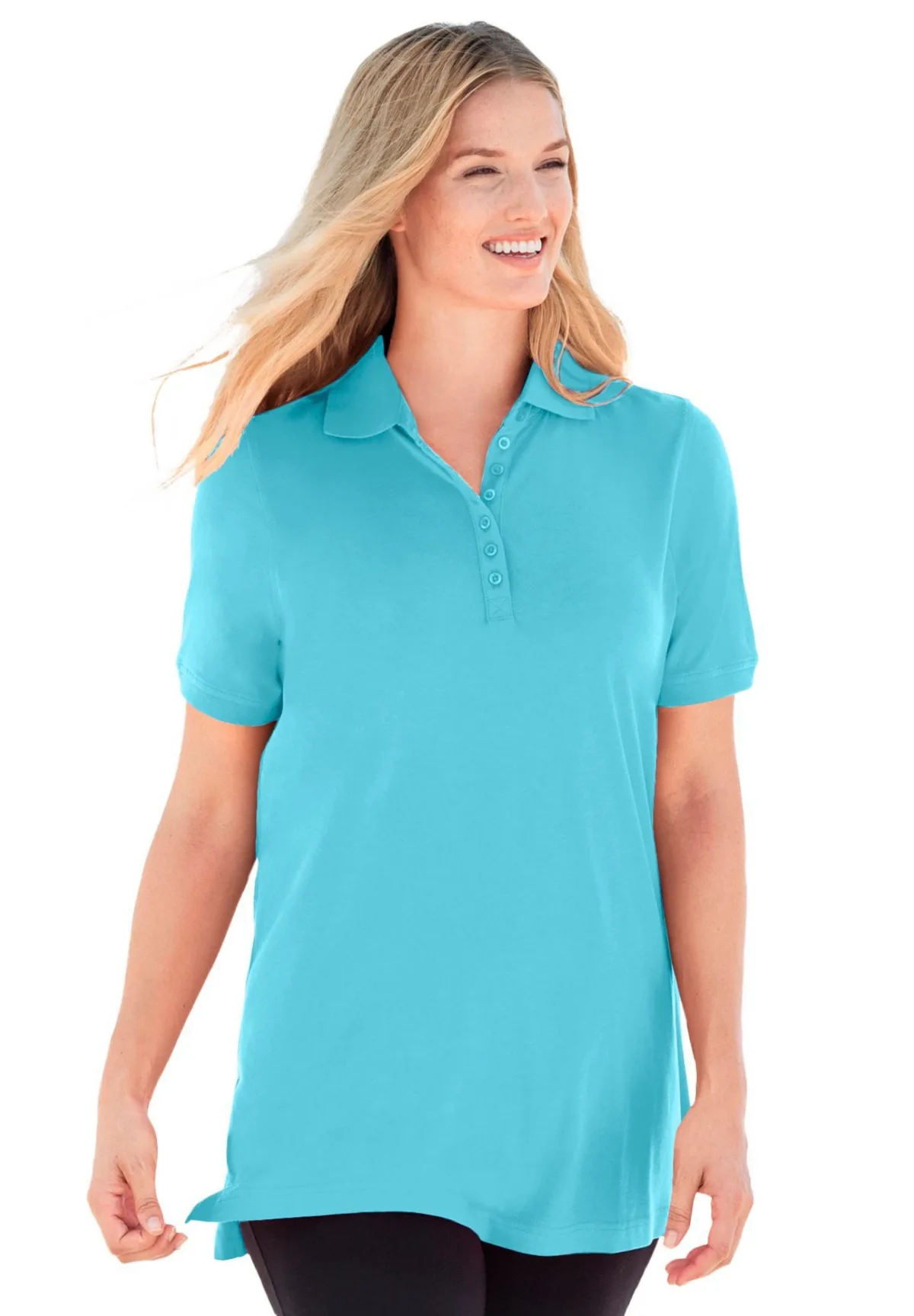 Within Perfect Short-Sleeve Polo Shirt