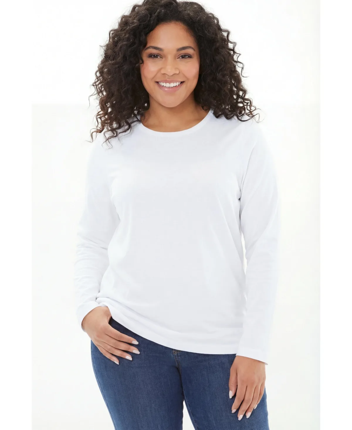 Within Perfect Long-Sleeve Crewneck Tee