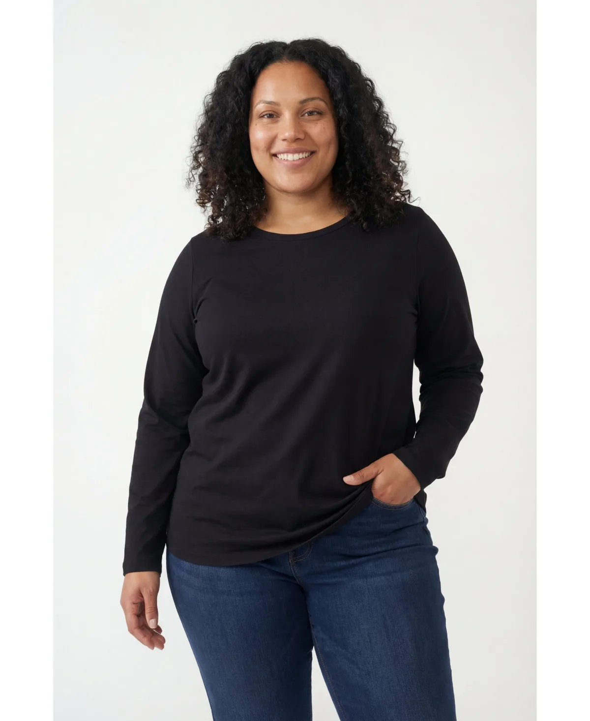 Within Perfect Long-Sleeve Crewneck Tee
