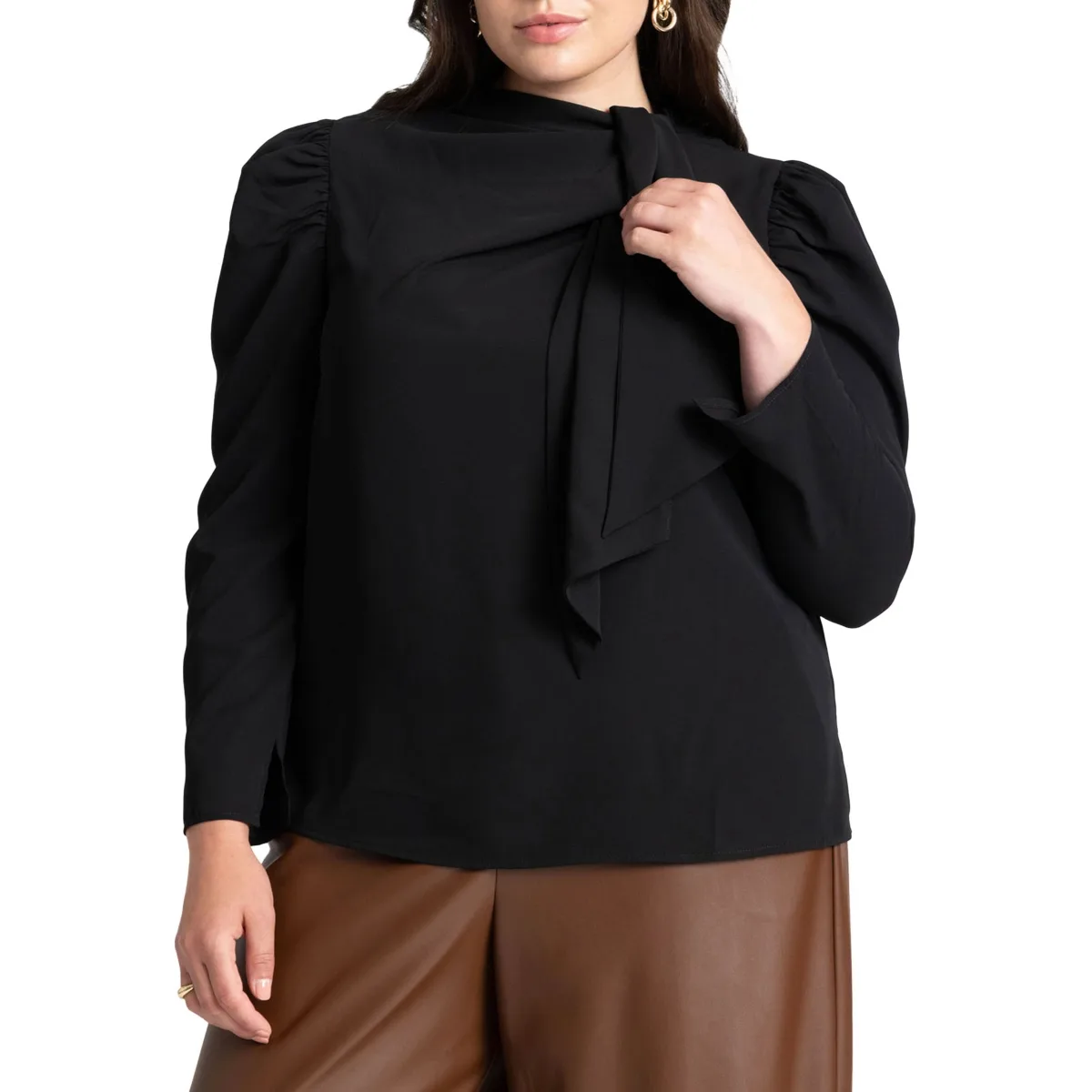 Drape Front Blouse by Eloquii