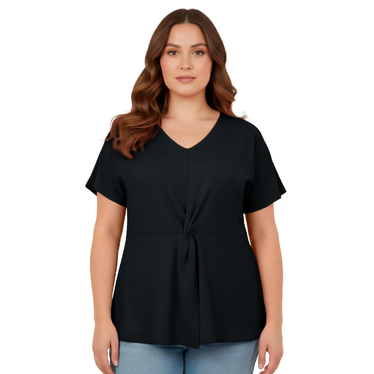 Audrey Twist Knot Top by Avenue