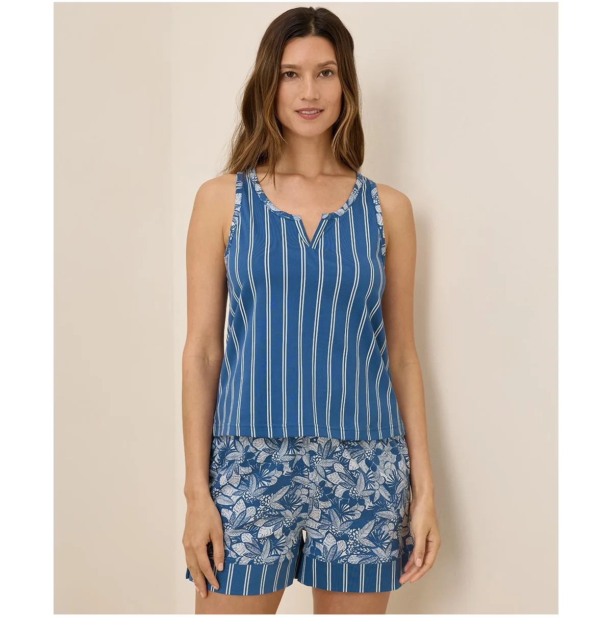 Organic Cotton Staycation Sleep Tank by Pact