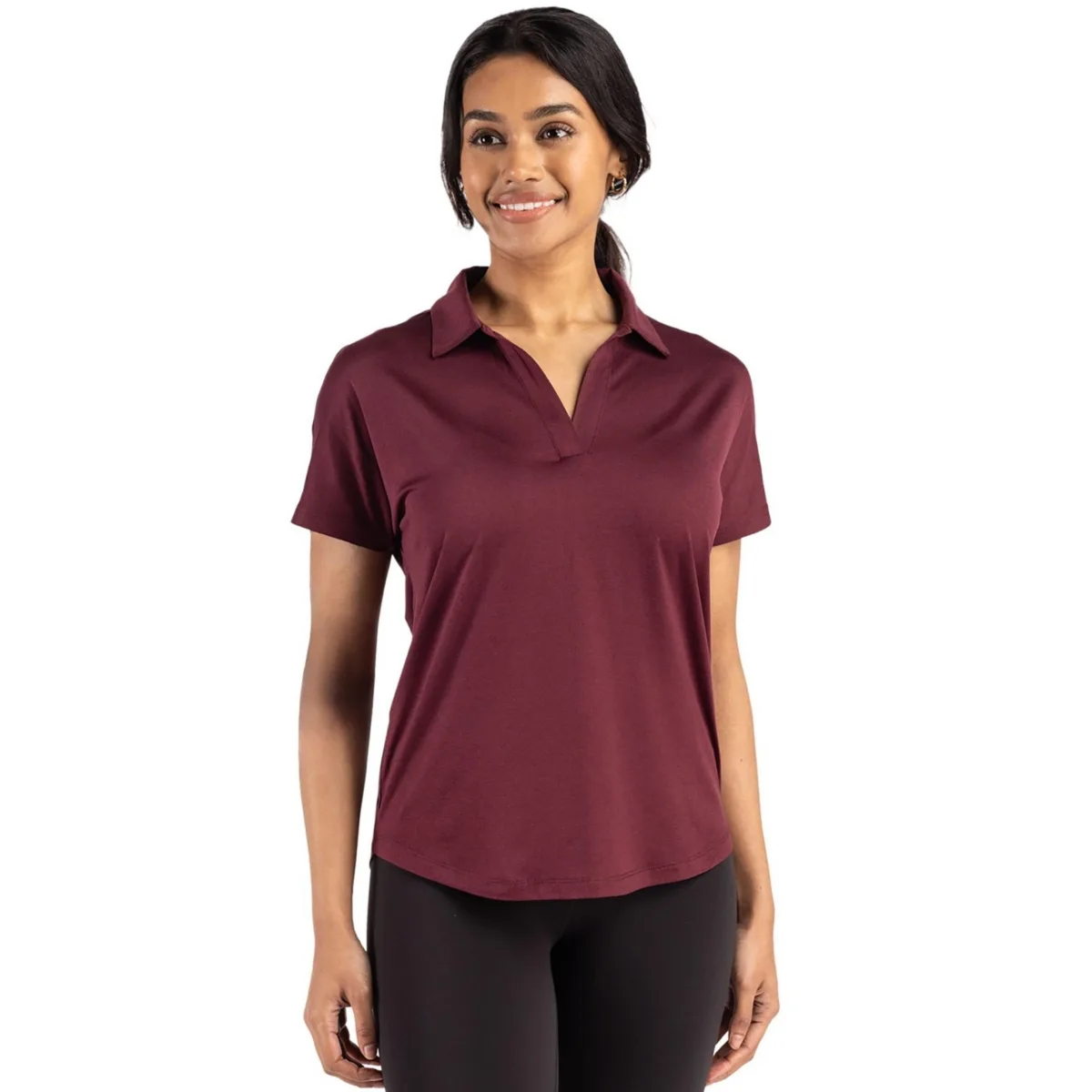 Coastline Epic Comfort Recycled Dolman Polo by Cutter & Buck