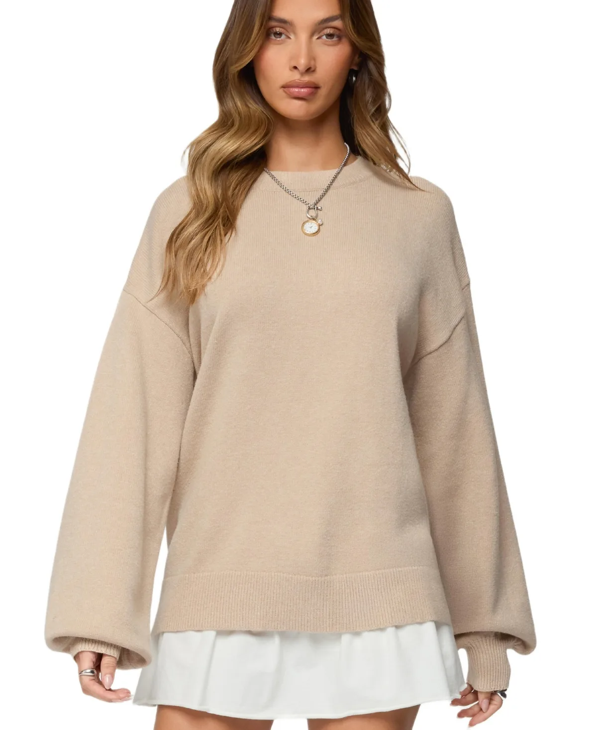 Aminata Oversized Sweater by Edikted