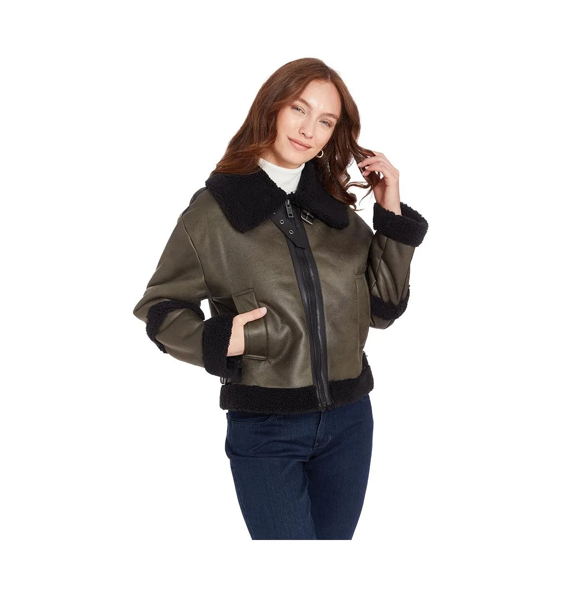 Chloe Faux Shearling Coat