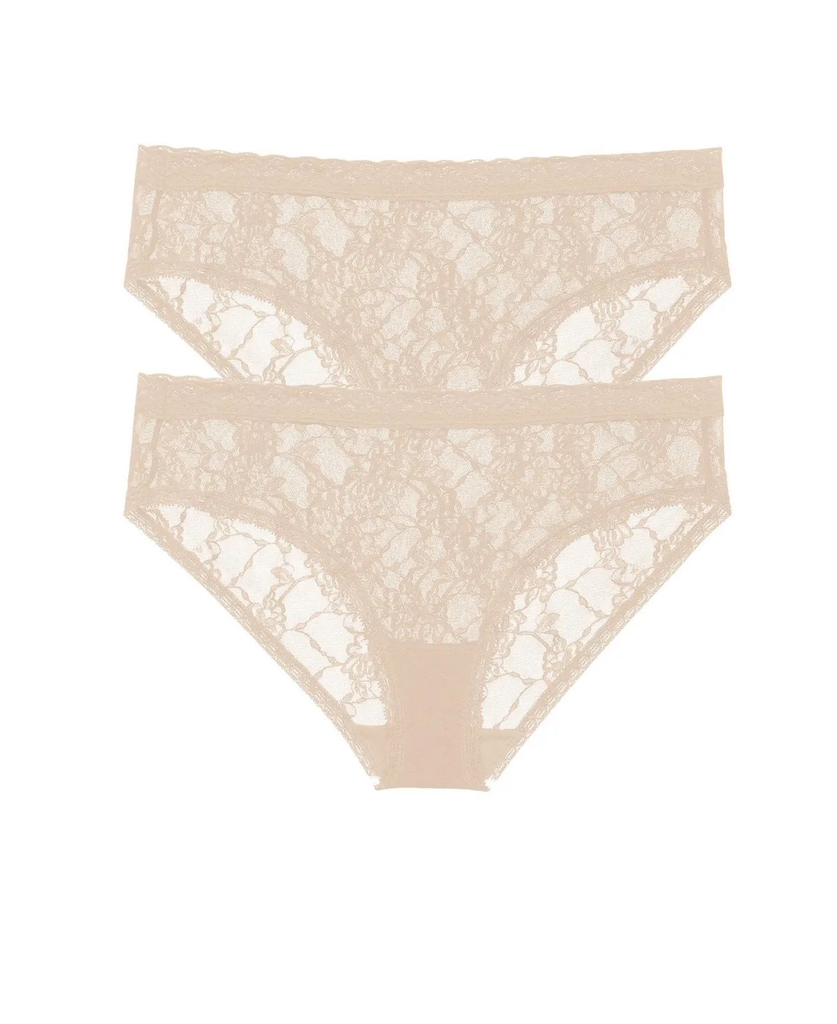 Bliss Allure One Lace Girl Brief 2-Pack by Natori