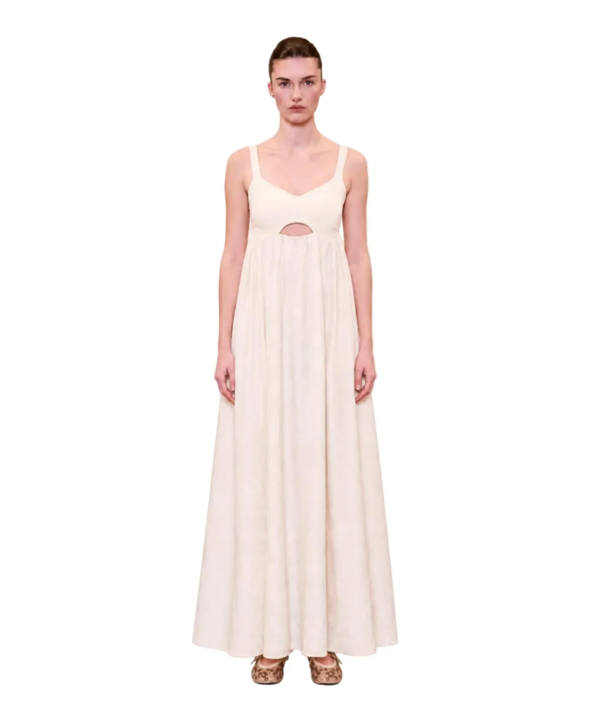 Daydreamers Strappy Maxi Dress with Knit Top by Pcfg