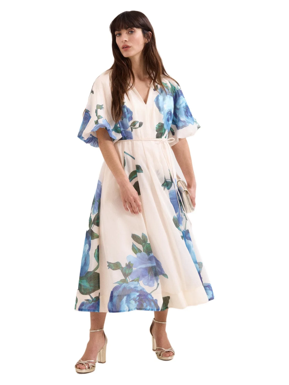 Adeline Floral Midi Dress by Phase Eight