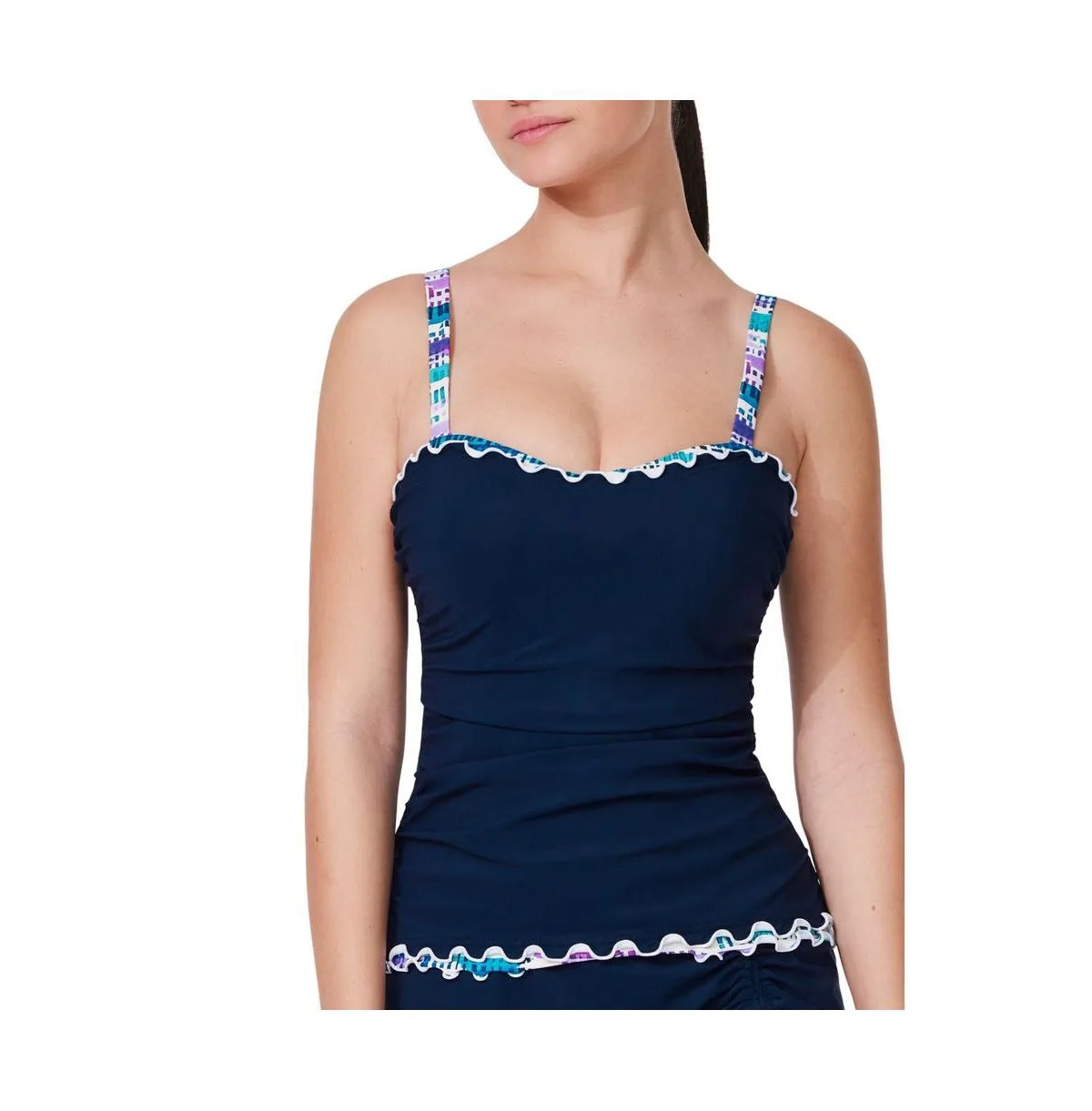 Gottex Canva Tricolore E-Cup Tankini Top