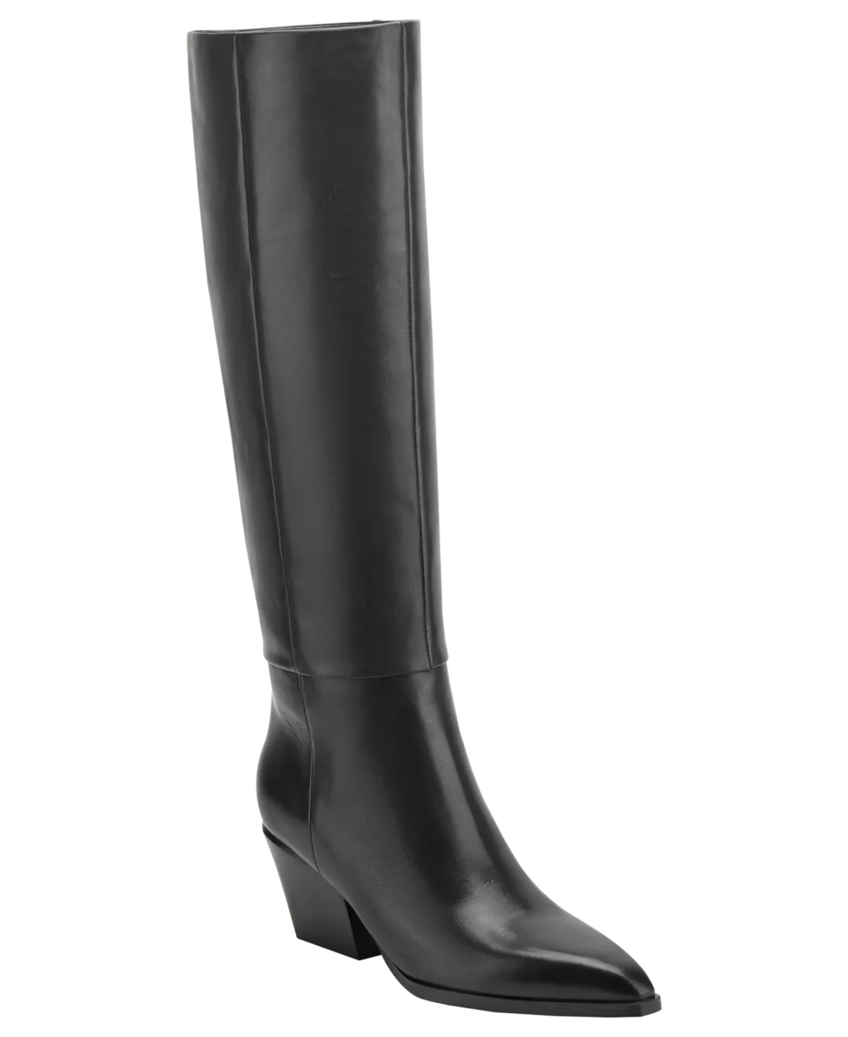 Tarrie Tall Wide Calf Block Heel Dress Boots by Marc Fisher Ltd