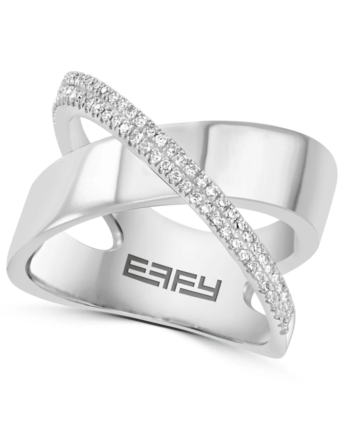 Diamond Ring (1/5 ct. t.w.) in Sterling Silver by Effy Collection