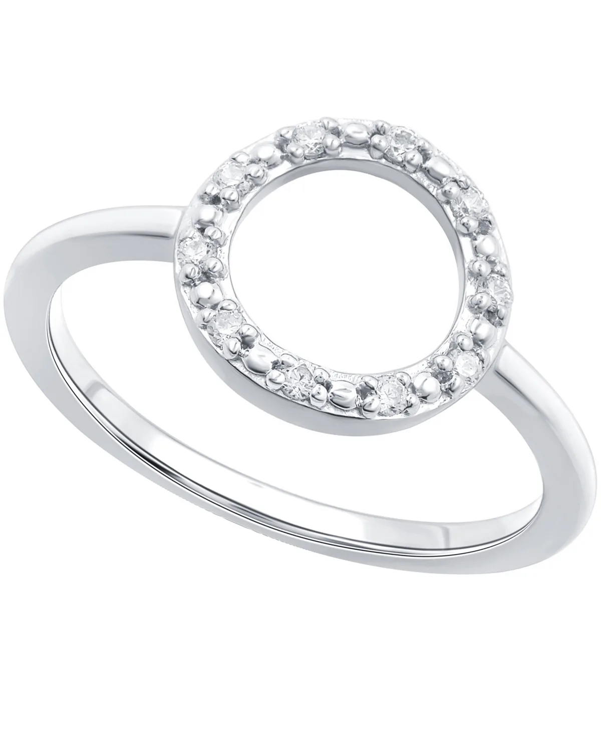 Diamond Circle Ring (1/10 ct. t.w.) by Macy's