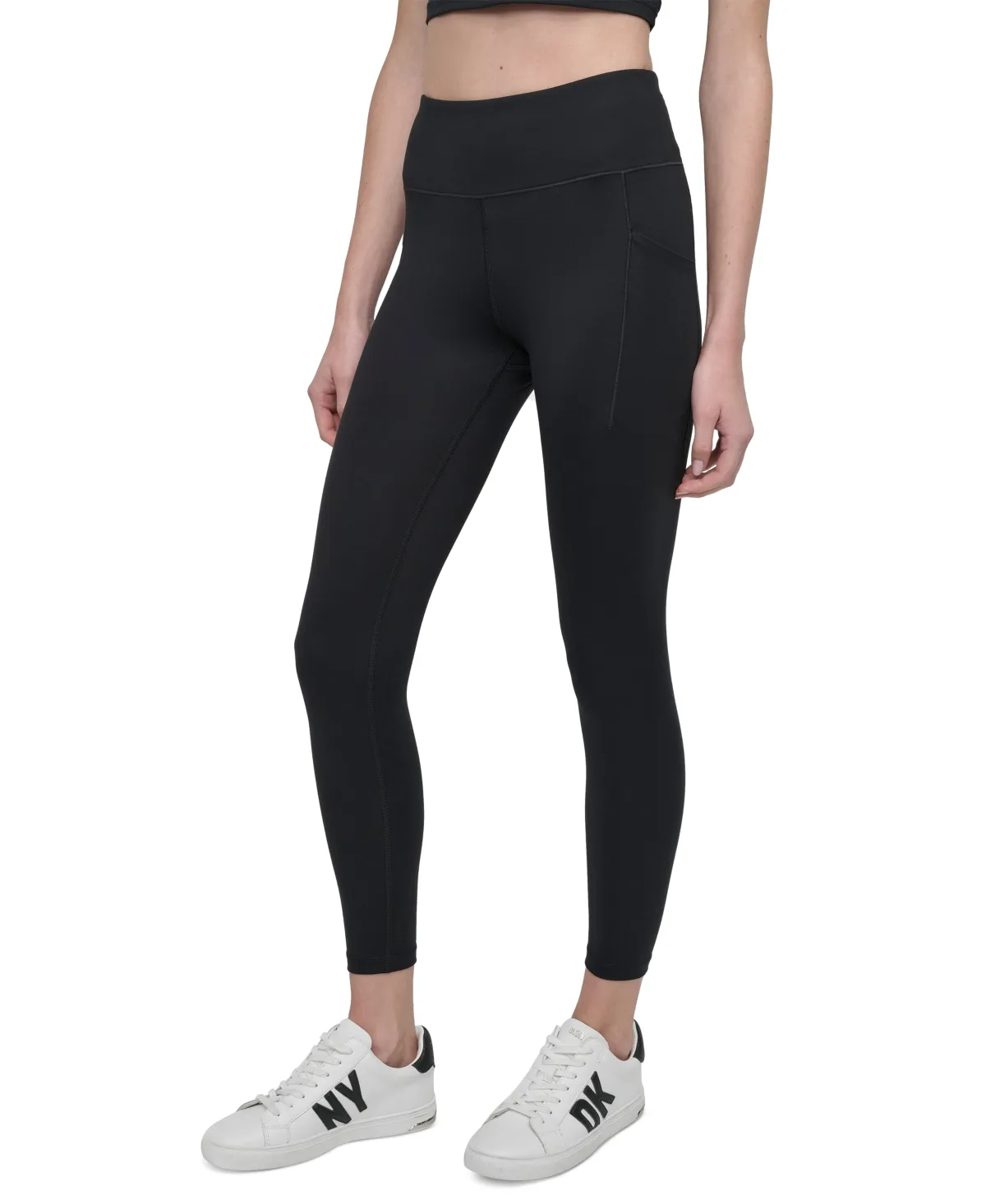 Sport Balance Compression High-Waist 7/8 Tights by Dkny