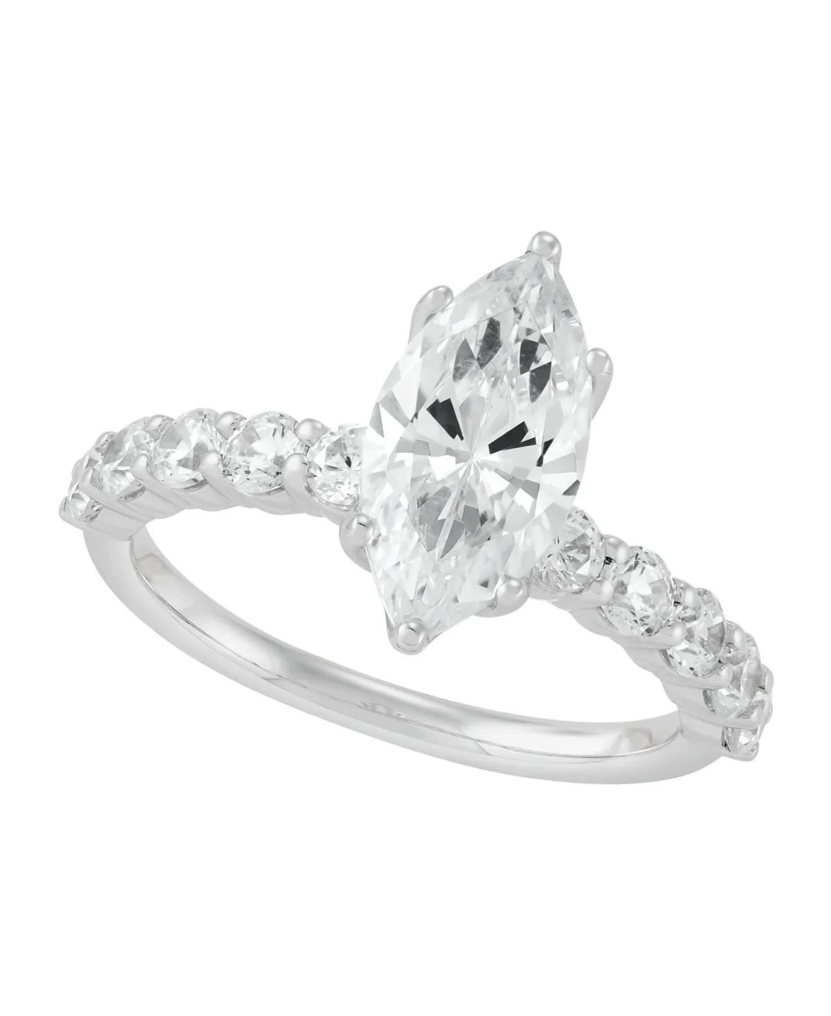 Grown with Love Certified Lab Grown Diamond Ring (2-3/4 Ct.t.w.) in 14K White Gold