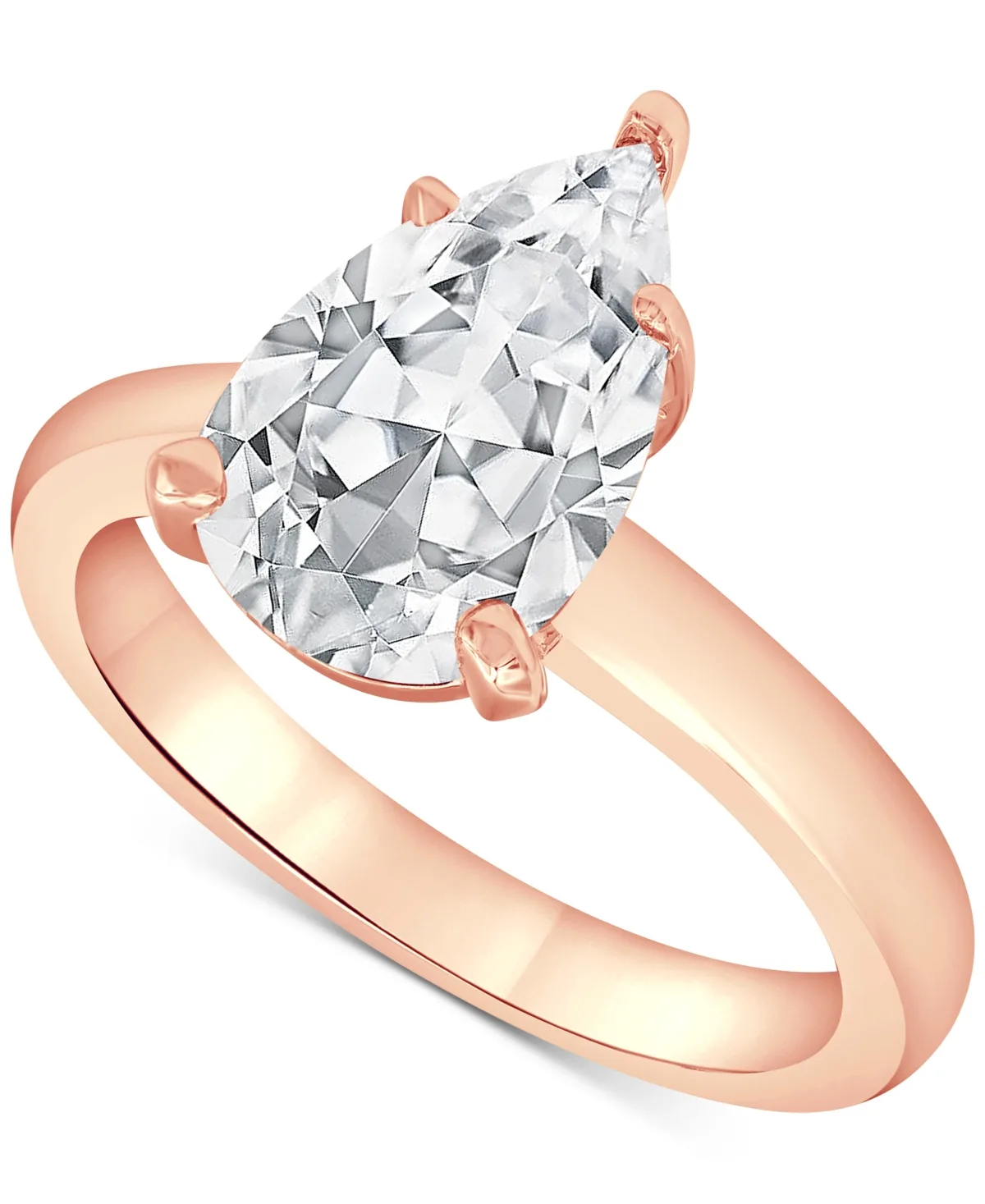 Badgley Mischka Certified Lab Grown Diamond Engagement Ring (3 ct. t.w.) in 14k Gold