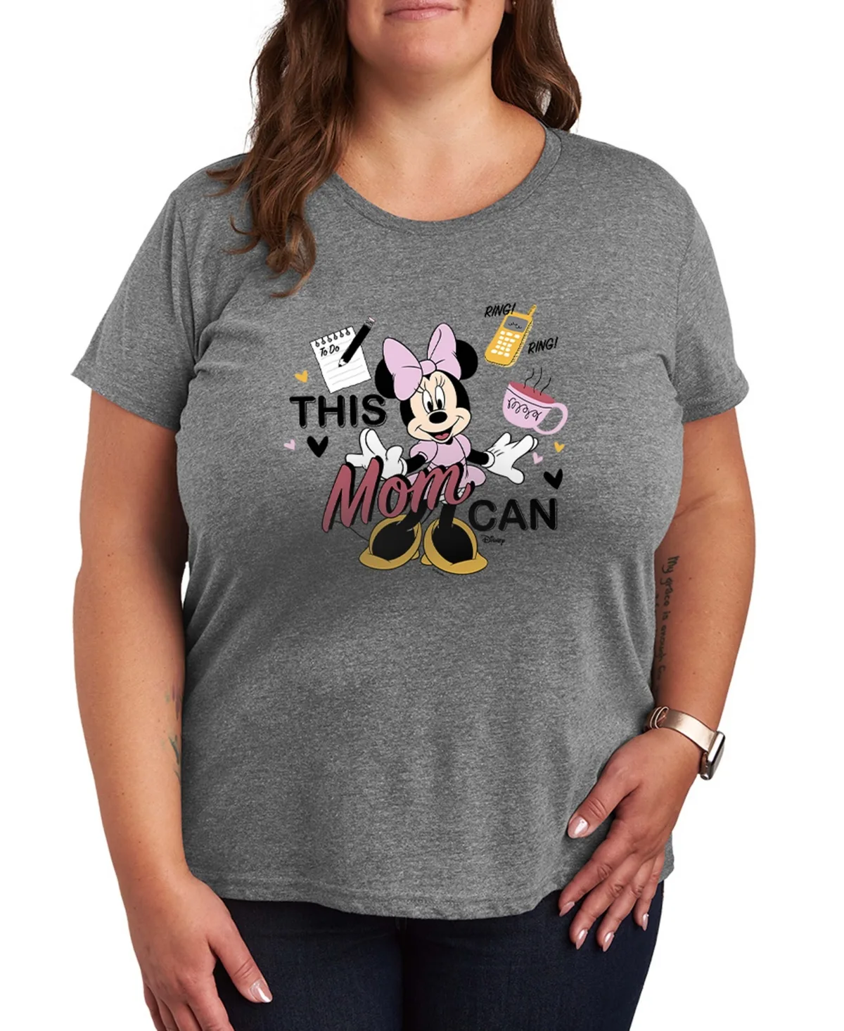 Disney This Mom Can Short-Sleeve Graphic T-Shirt by Hybrid Apparel
