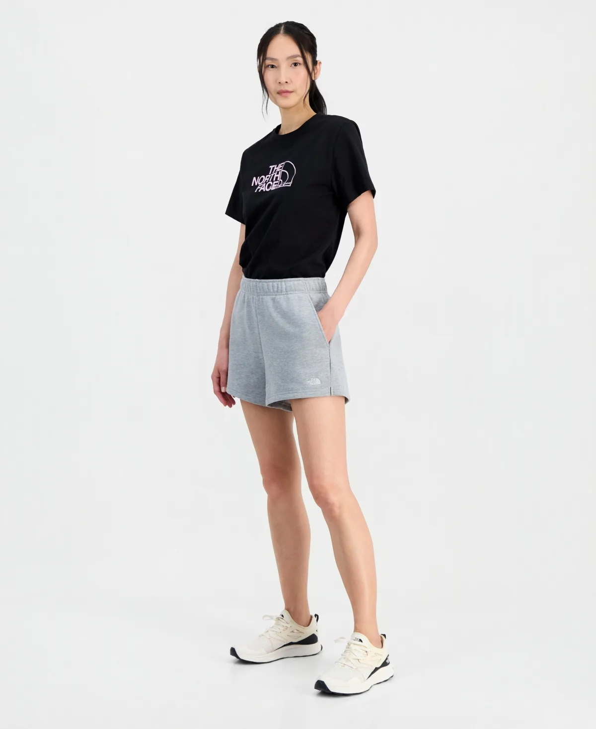 Core Half Dome Cotton Shorts by The North Face