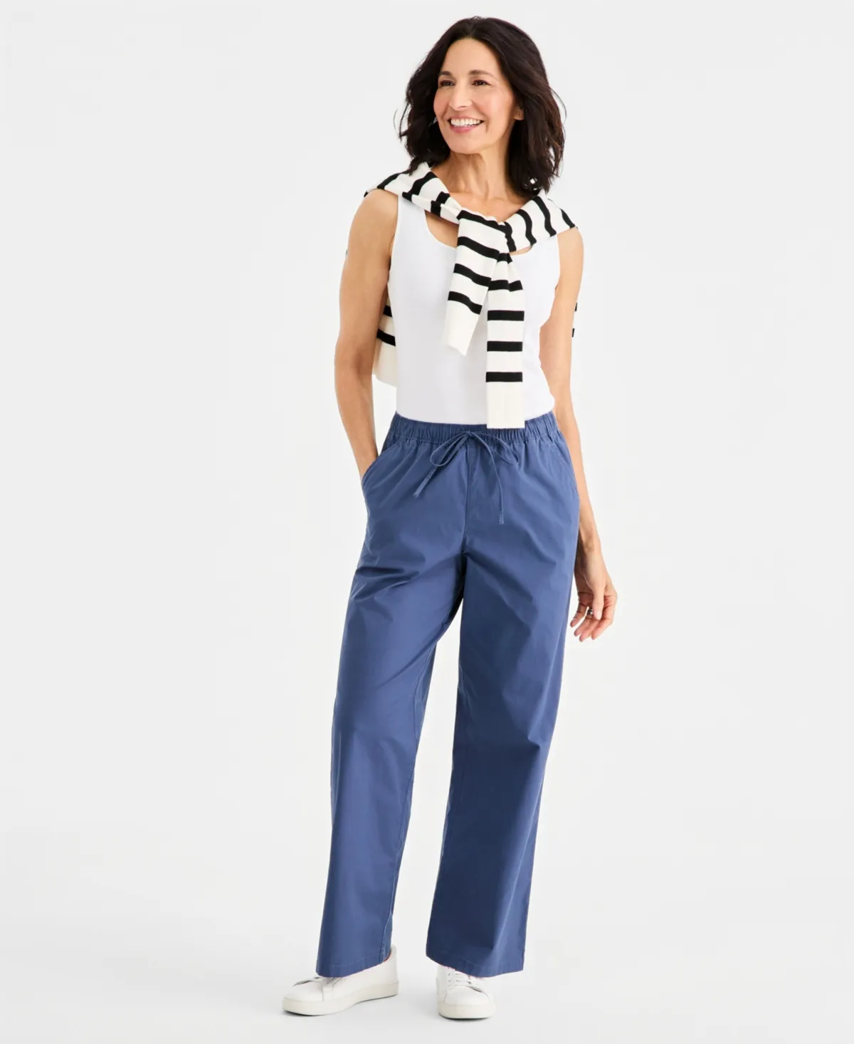 Wide-Leg Pull-On Pants by Style & Co