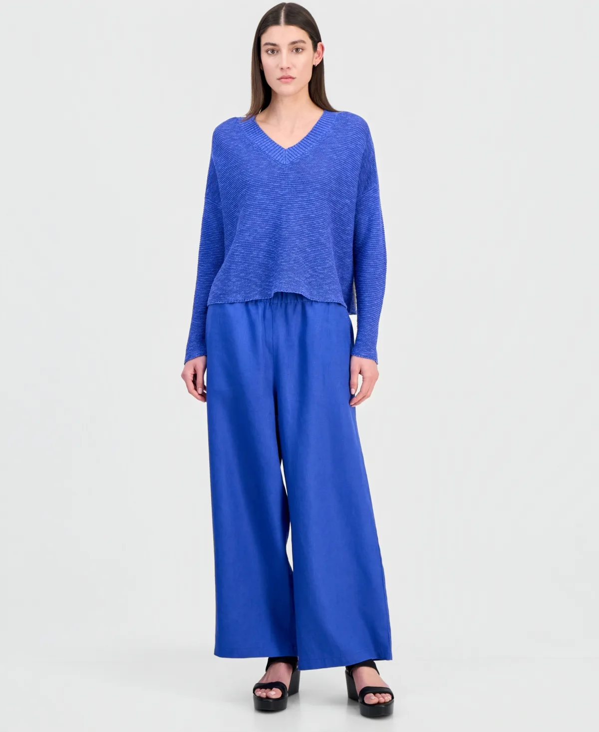 Wide-Leg Pants by Eileen Fisher