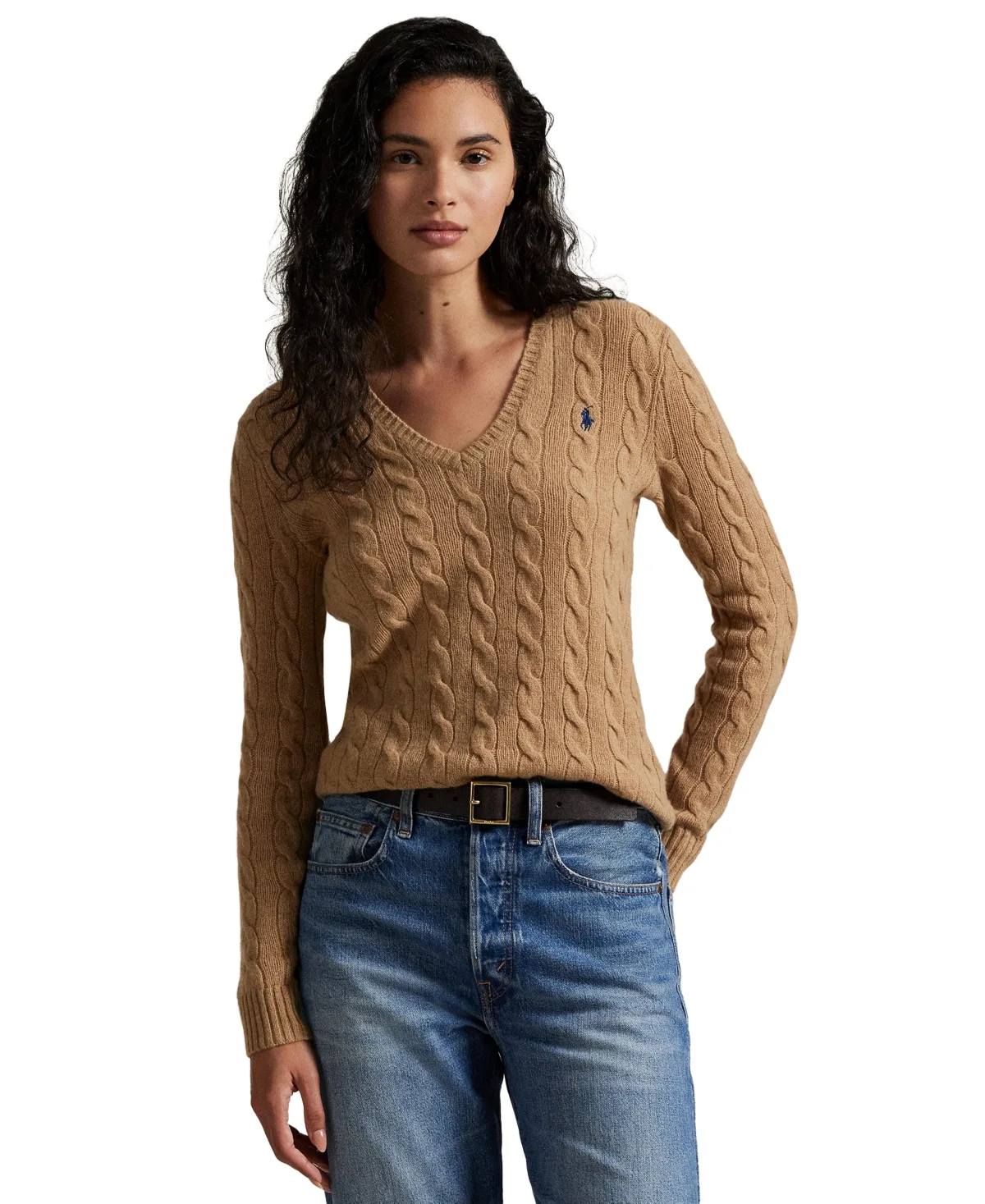 Cable-Knit Slim-Fit Sweater by Polo Ralph Lauren