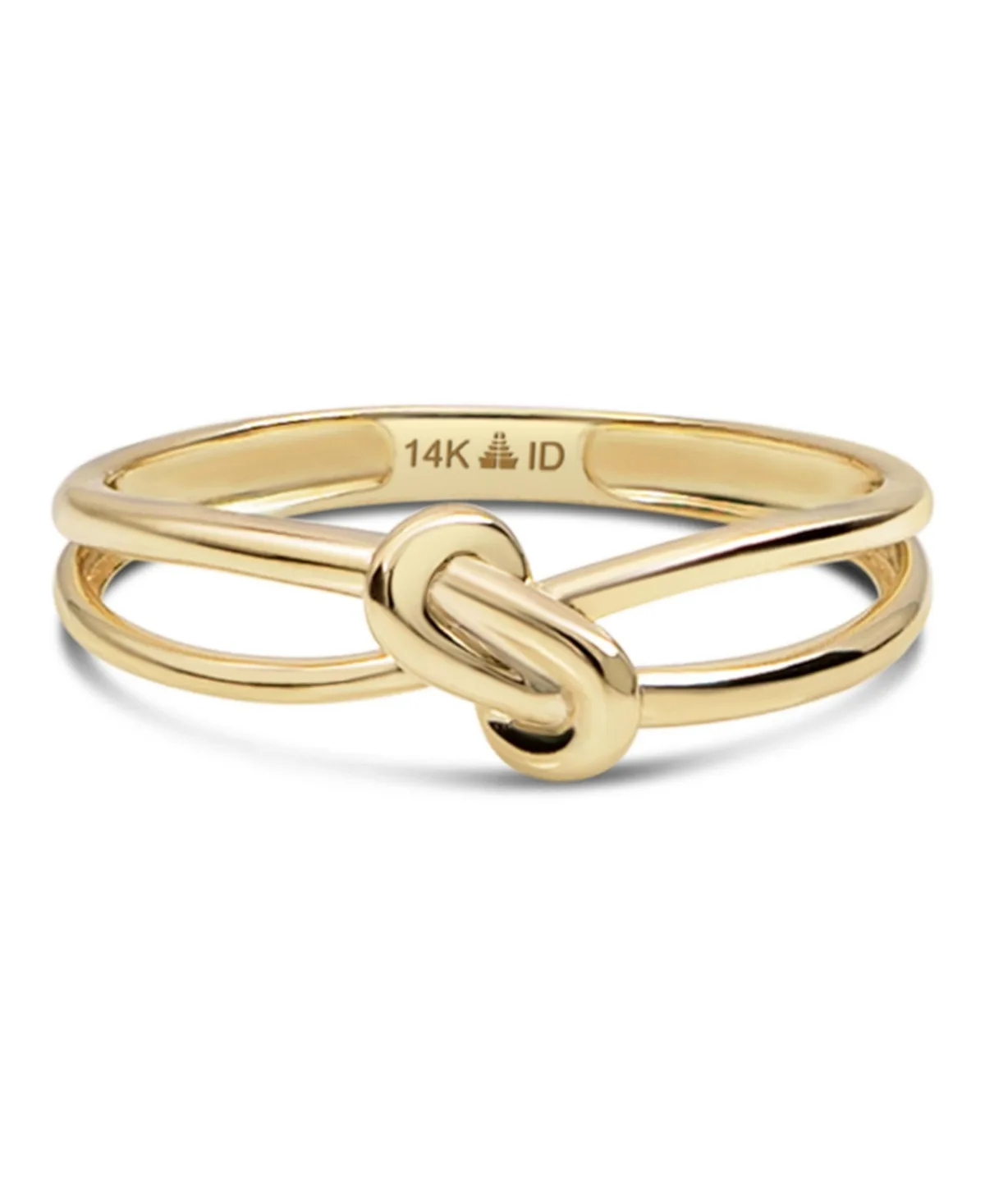Love Knot Ring in 14K Gold by Devata