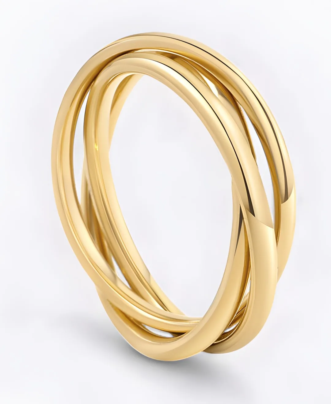 Dainty Interlocking Fidget Ring
