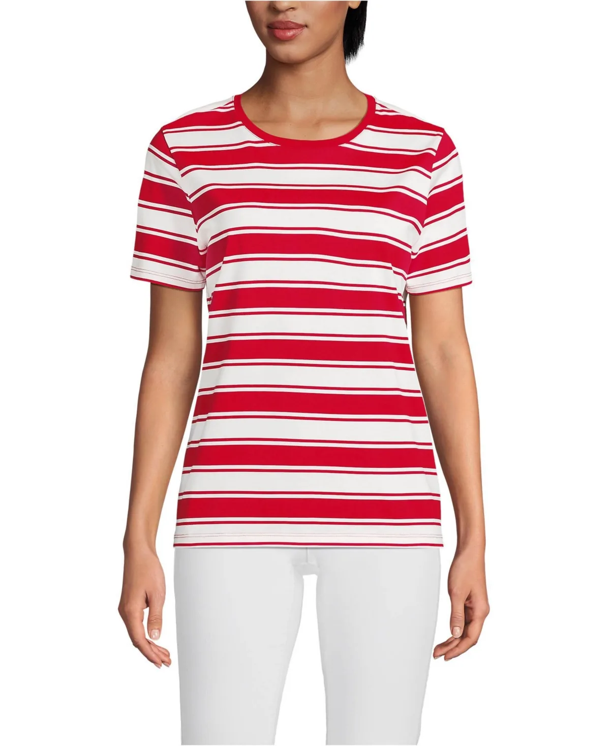 Relaxed Supima Cotton Crew Neck T-Shirt