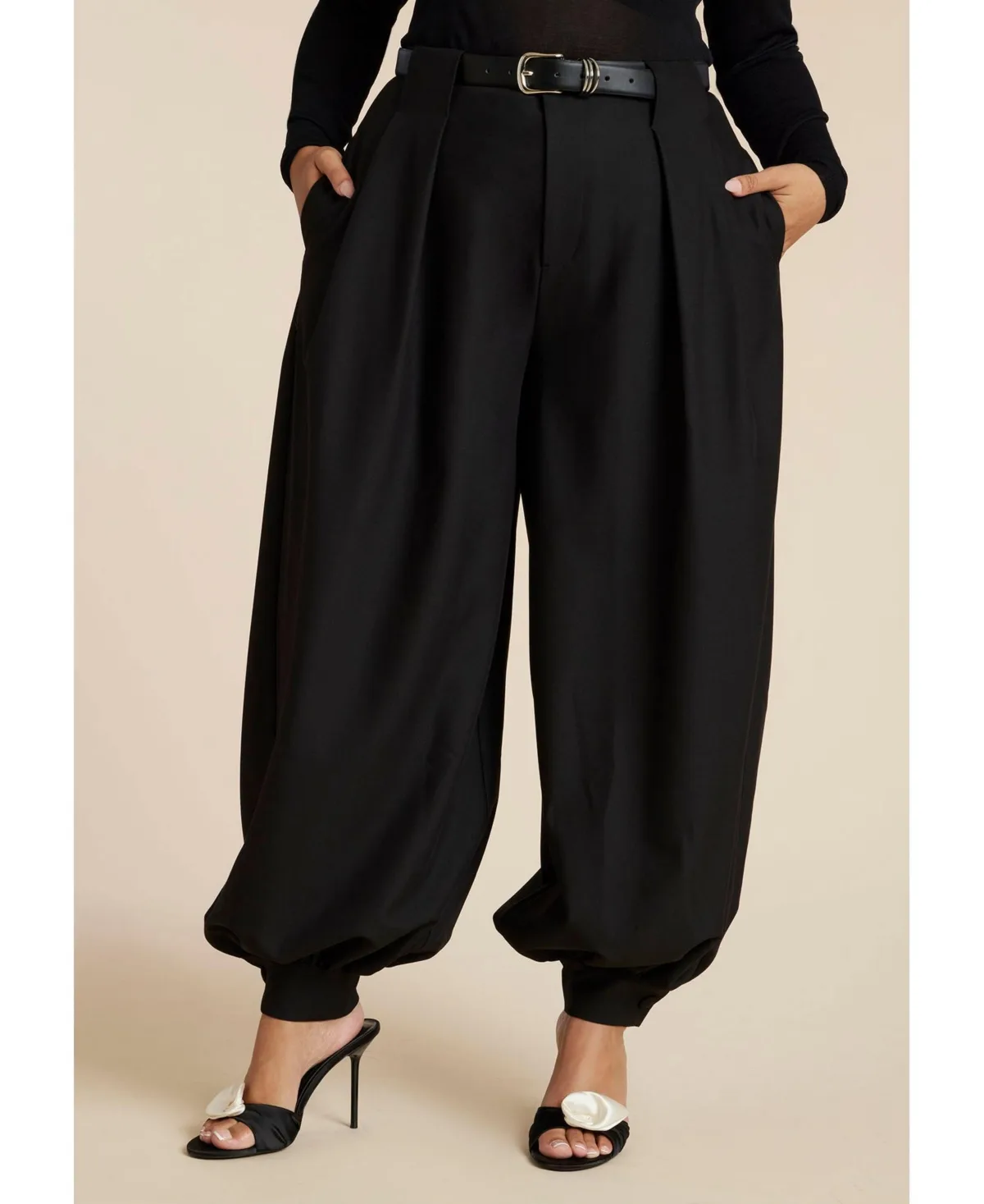Balloon Trouser with Pleats