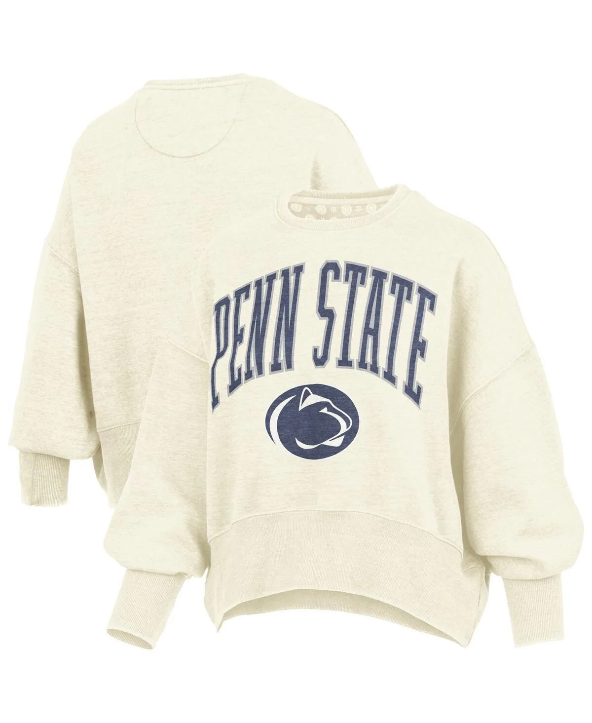Penn State Nittany Lions Oversized Waist-Length Crewneck Sweatshirt