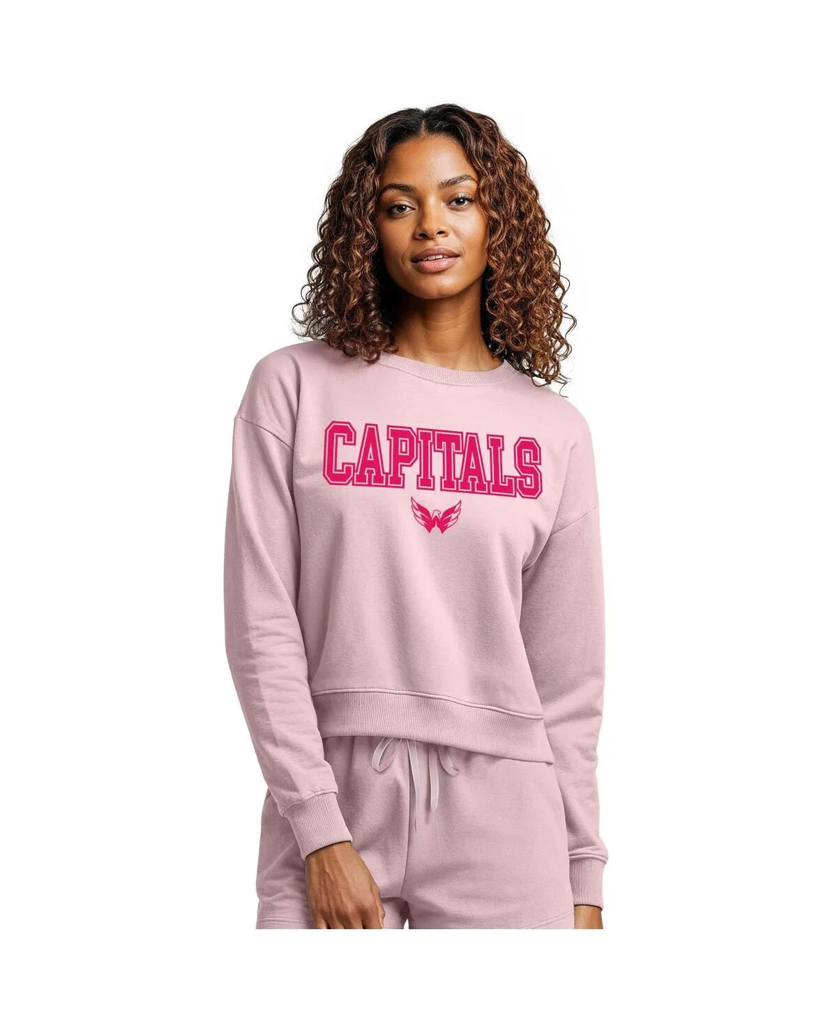 Washington Capitals Tonal Pullover Sweatshirt by Concepts Sport