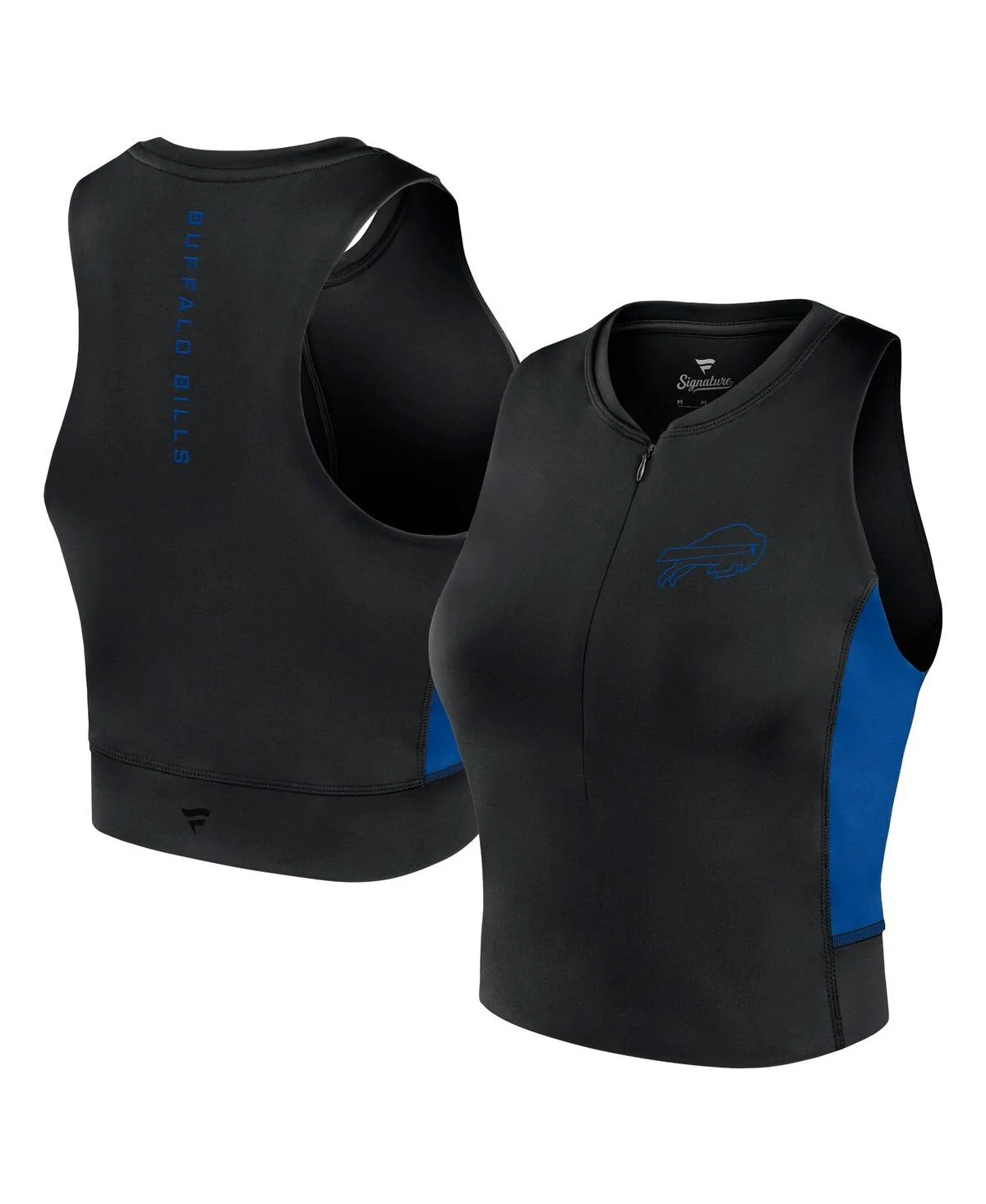 Buffalo Bills Studio Fitted Gym Tank Top by Fanatics