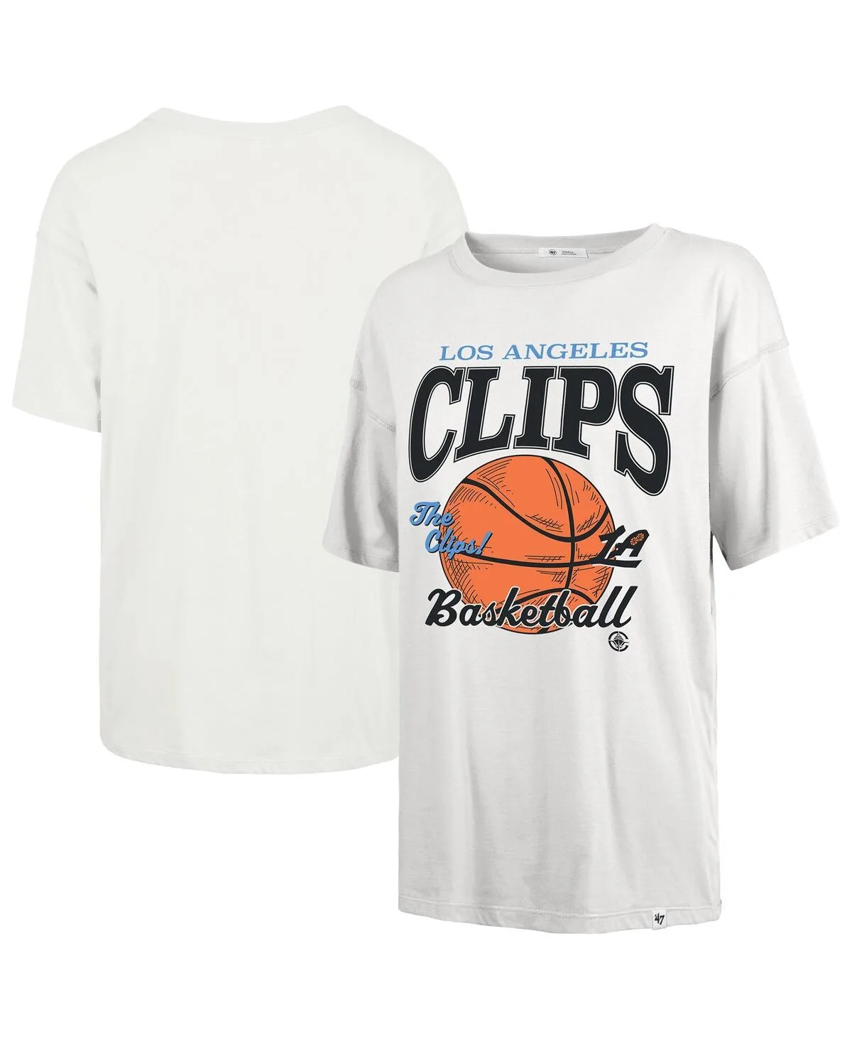 LA Clippers City Edition Down Court Sadie T-Shirt by '47 Brand