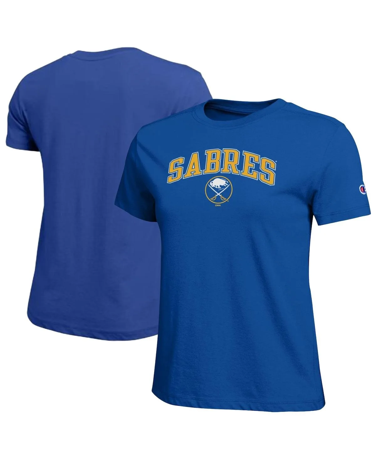 Buffalo Sabres Arch Mascot Logo T-Shirt by Champion