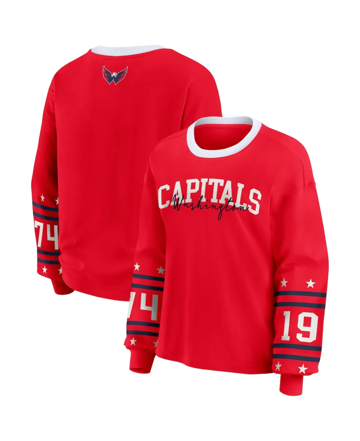 Washington Capitals Long-Sleeve Sport T-Shirt by Wear By Erin Andrews