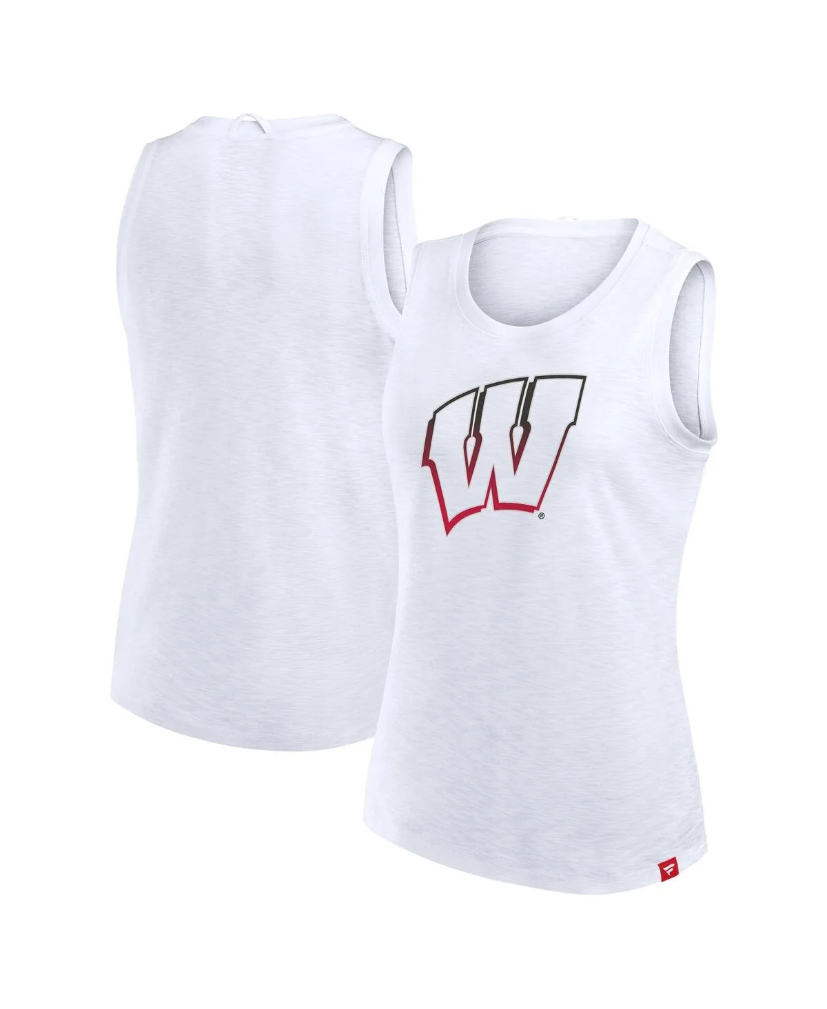 Wisconsin Badgers Activate Slub Tank Top by Fanatics