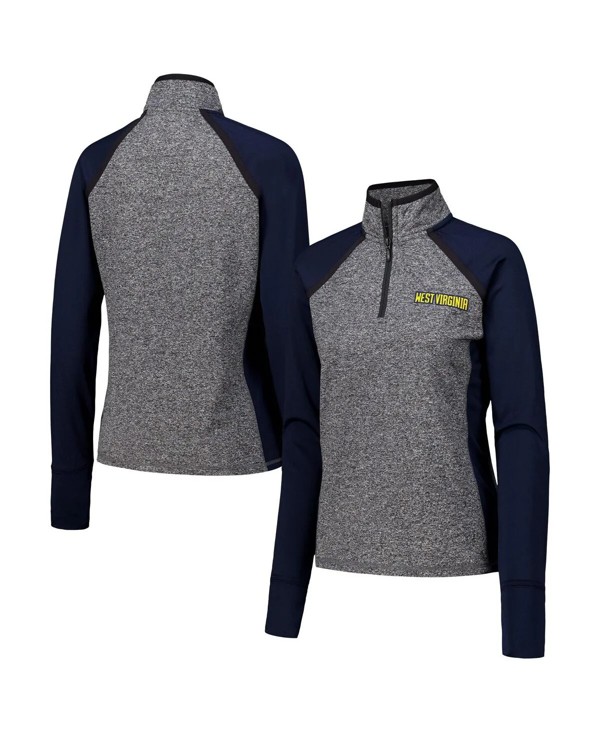 West Virginia Mountaineers Finalist Raglan Quarter-Zip Jacket by Camp David