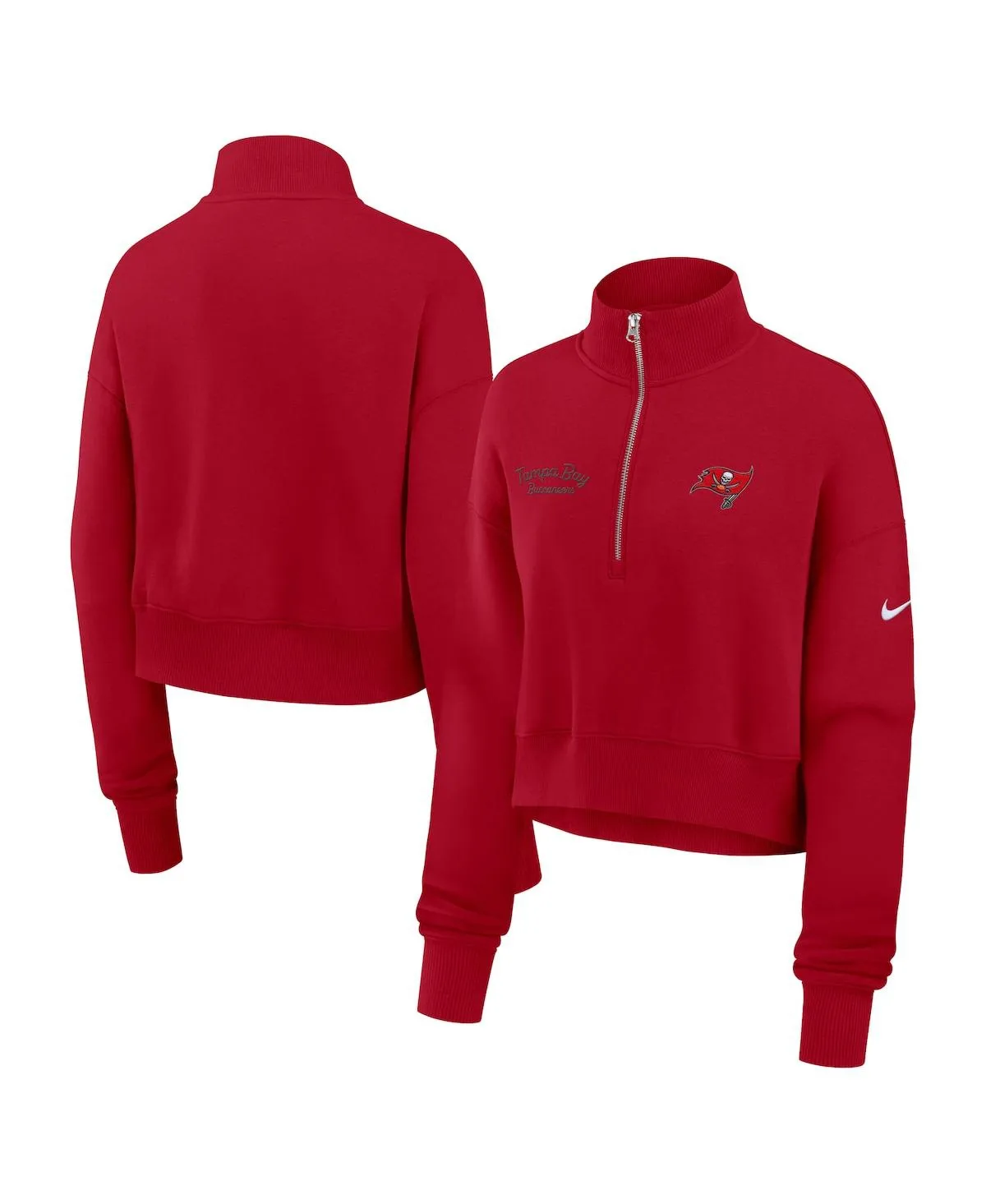 Tampa Bay Buccaneers Primetime Phoenix Half-Zip Sweatshirt by Nike