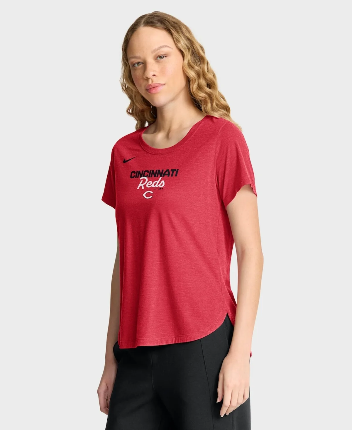 Cincinnati Reds Arched Tri-Blend T-Shirt by Nike