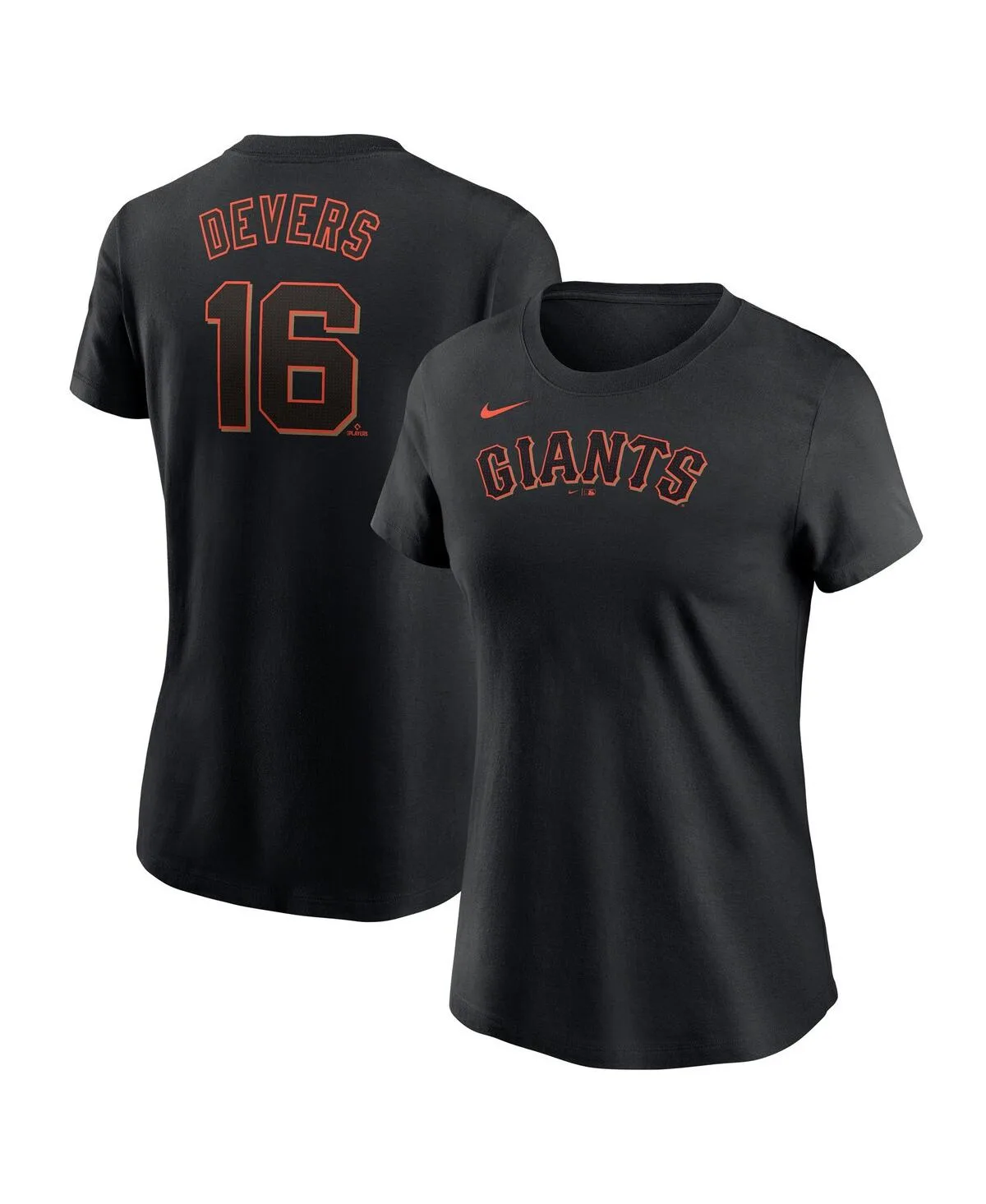 Rafael Devers San Francisco Giants Name Number T-Shirt by Nike