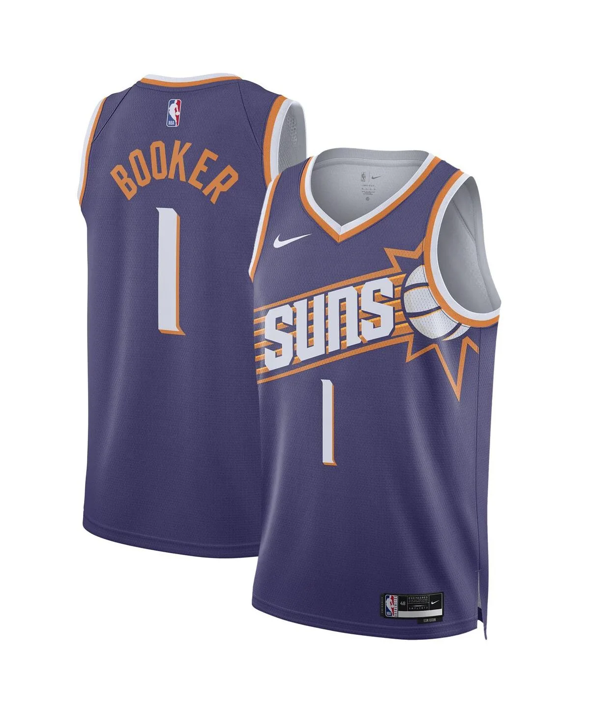 Devin Booker Phoenix Suns Swingman Jersey - Icon Edition by Nike
