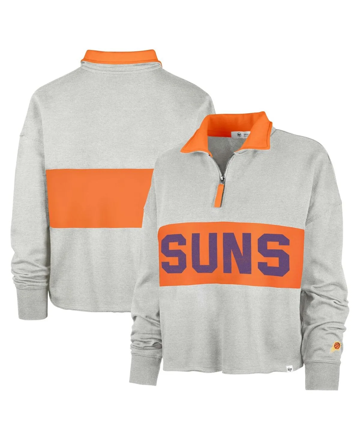 Phoenix Suns Breakthrough Remi Quarter-Zip Jacket by '47 Brand