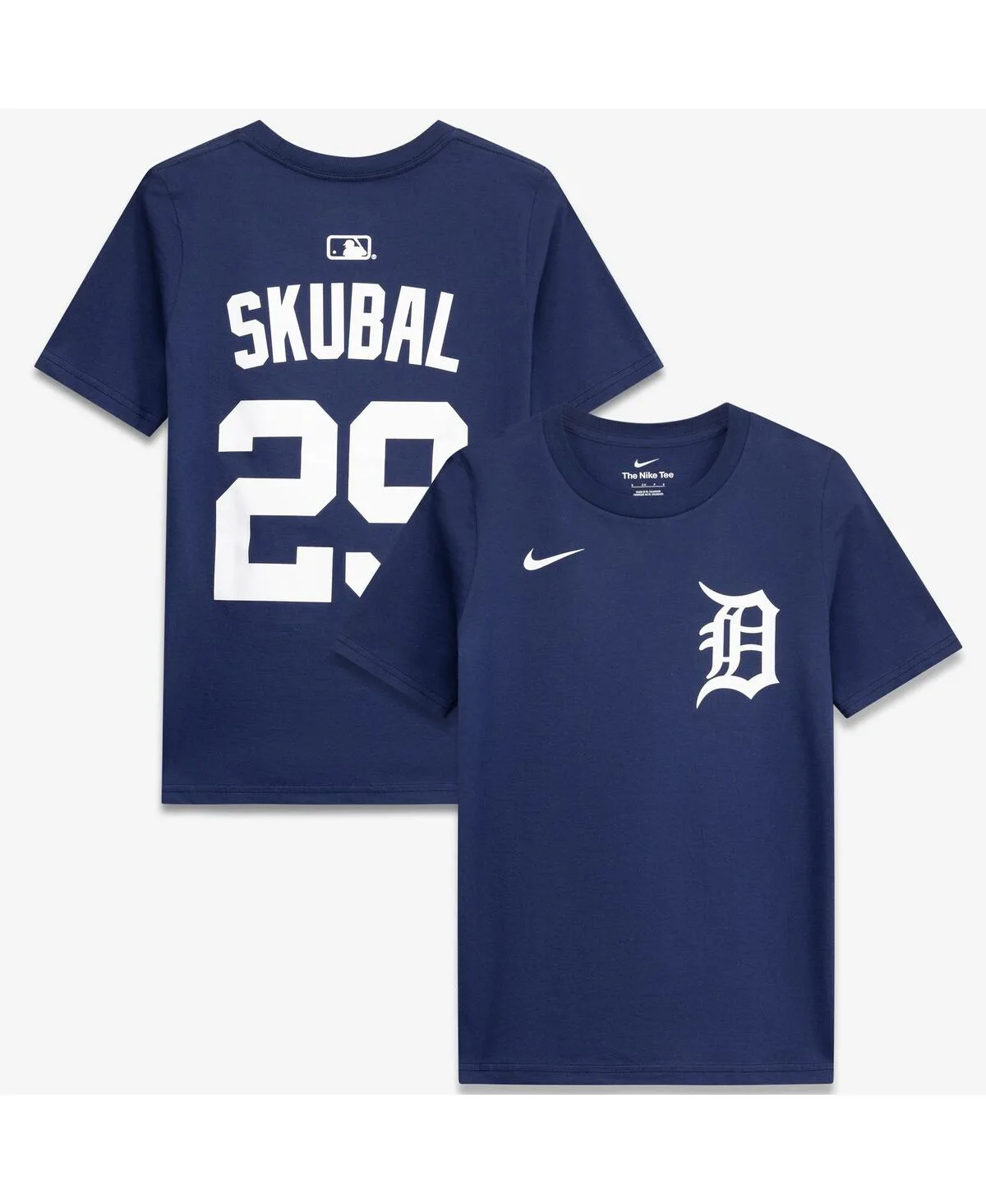 Tarik Skubal Detroit Tigers Name Number T-Shirt by Nike