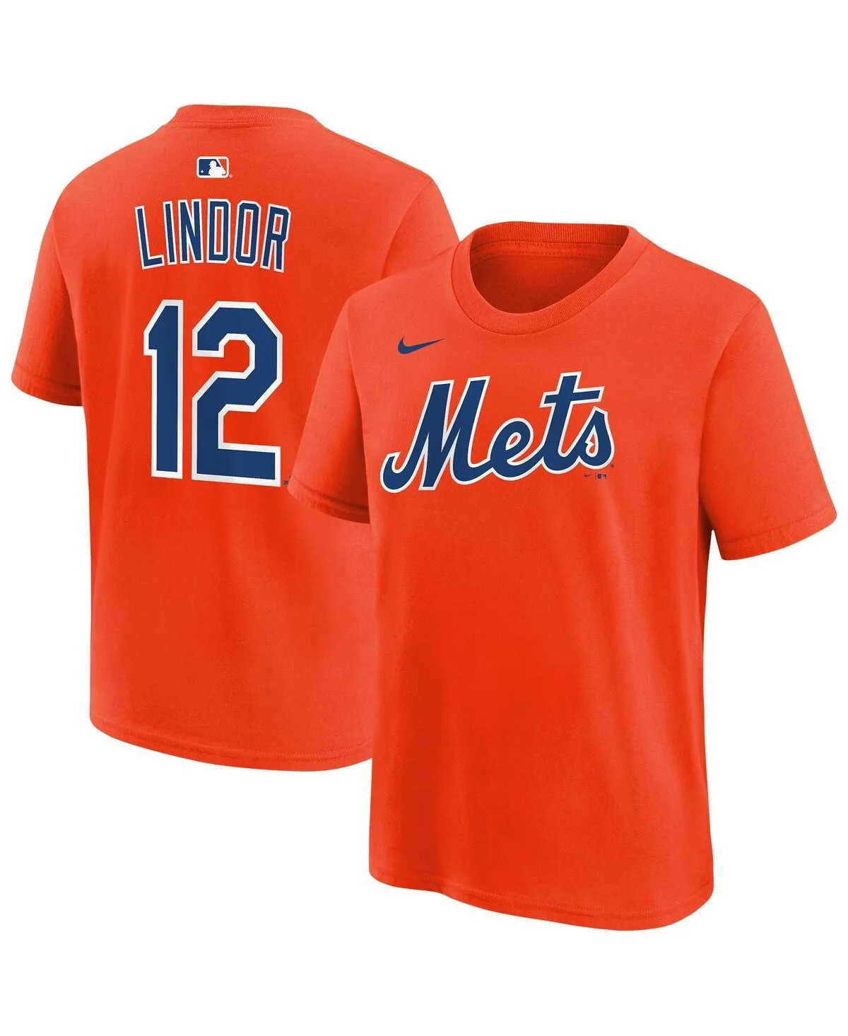 Francisco Lindor New York Mets Name and Number T-Shirt by Nike